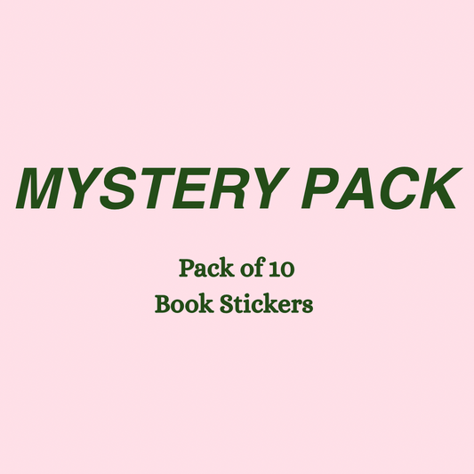 MYSTERY PACK OF 10 - Book Stickers