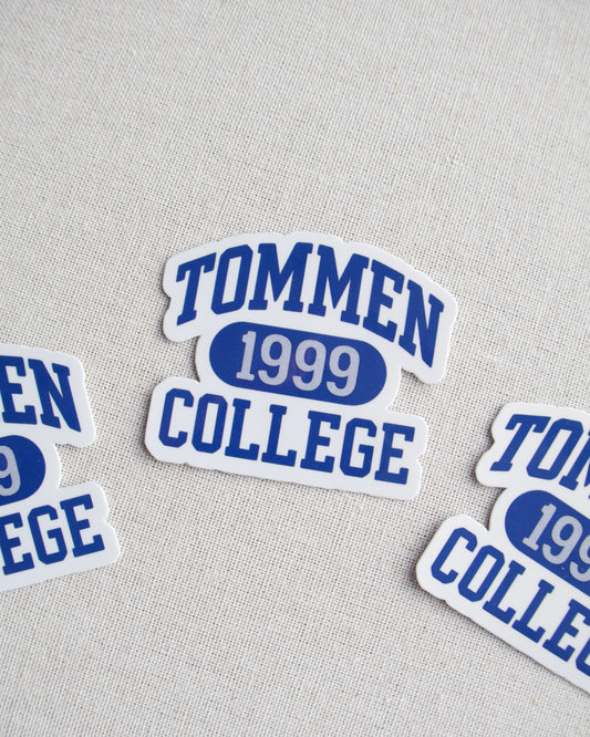 Tommen 1999 Sticker