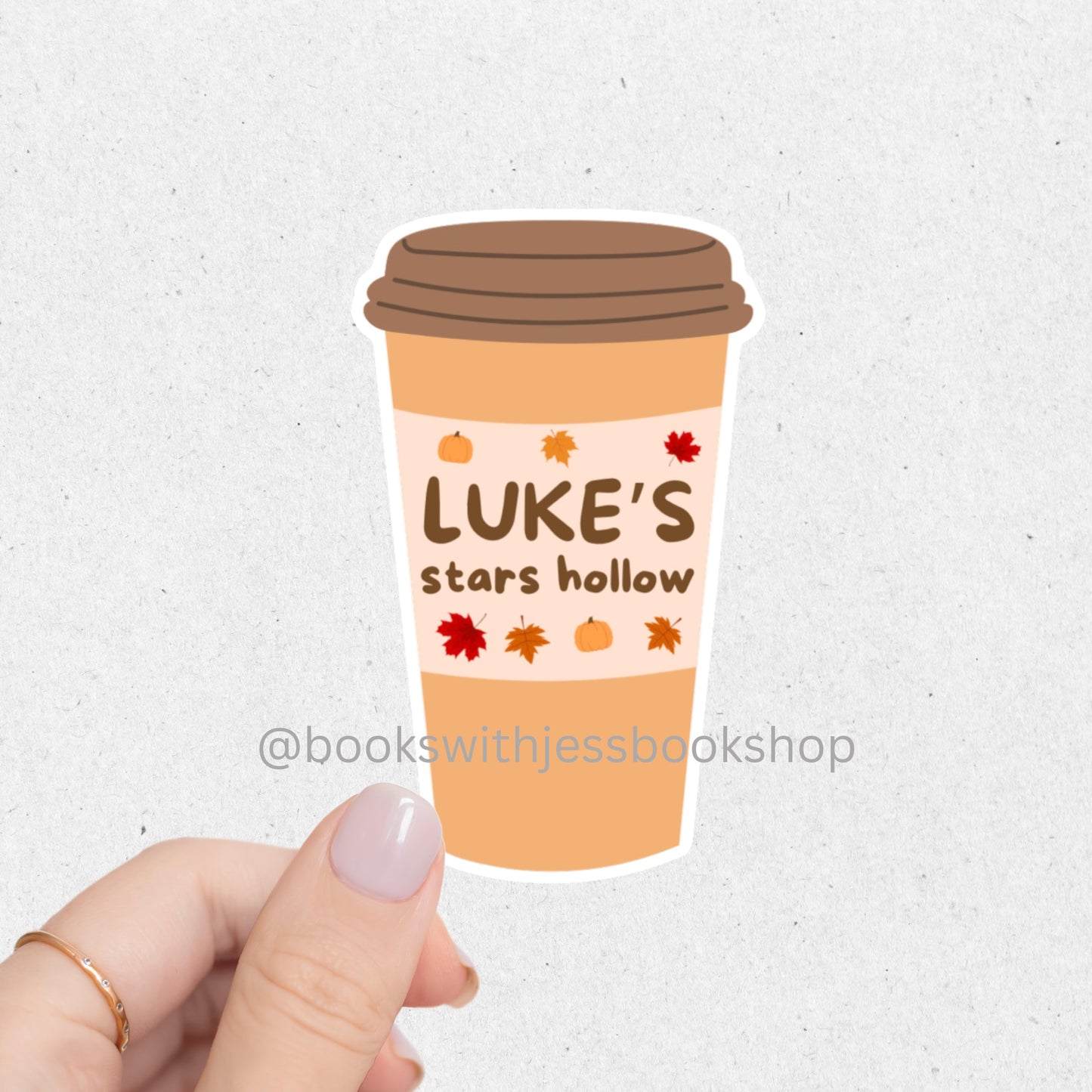 Luke’s Stars Hollow Coffee Sticker