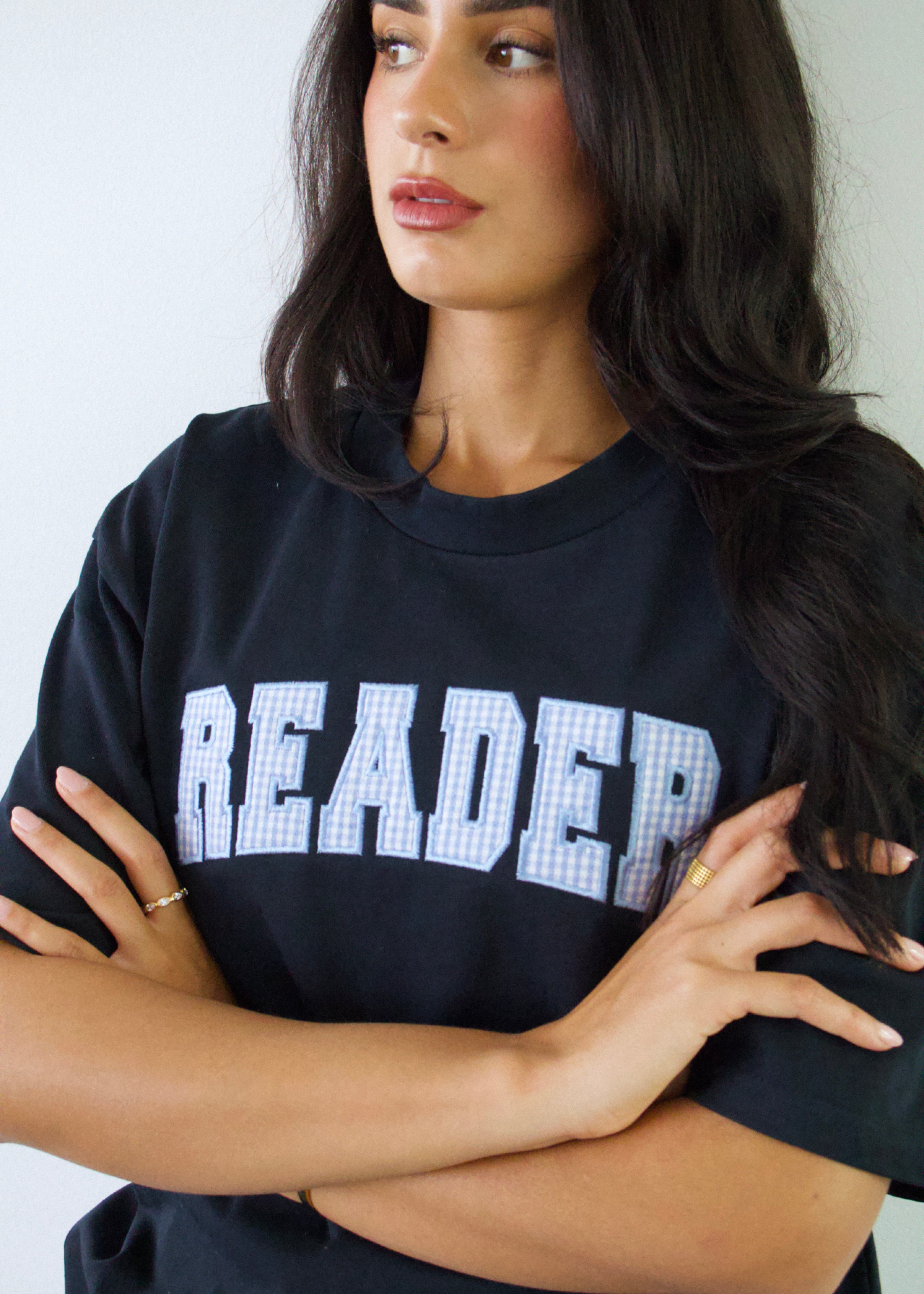 Appliqué Gingham T-Shirt