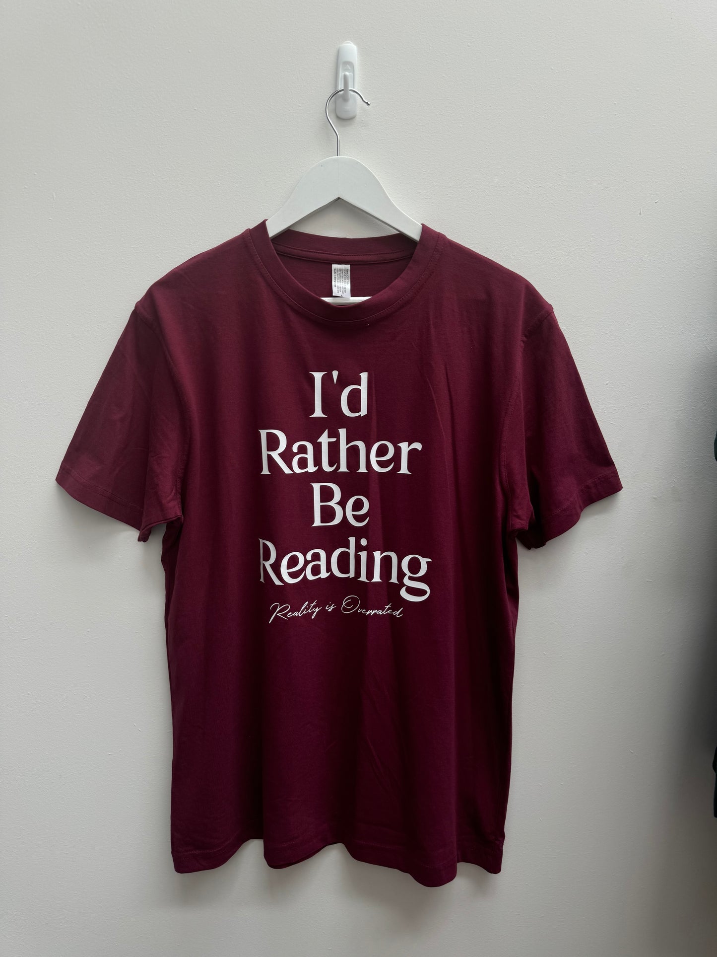 Rather Be Reading - Size M