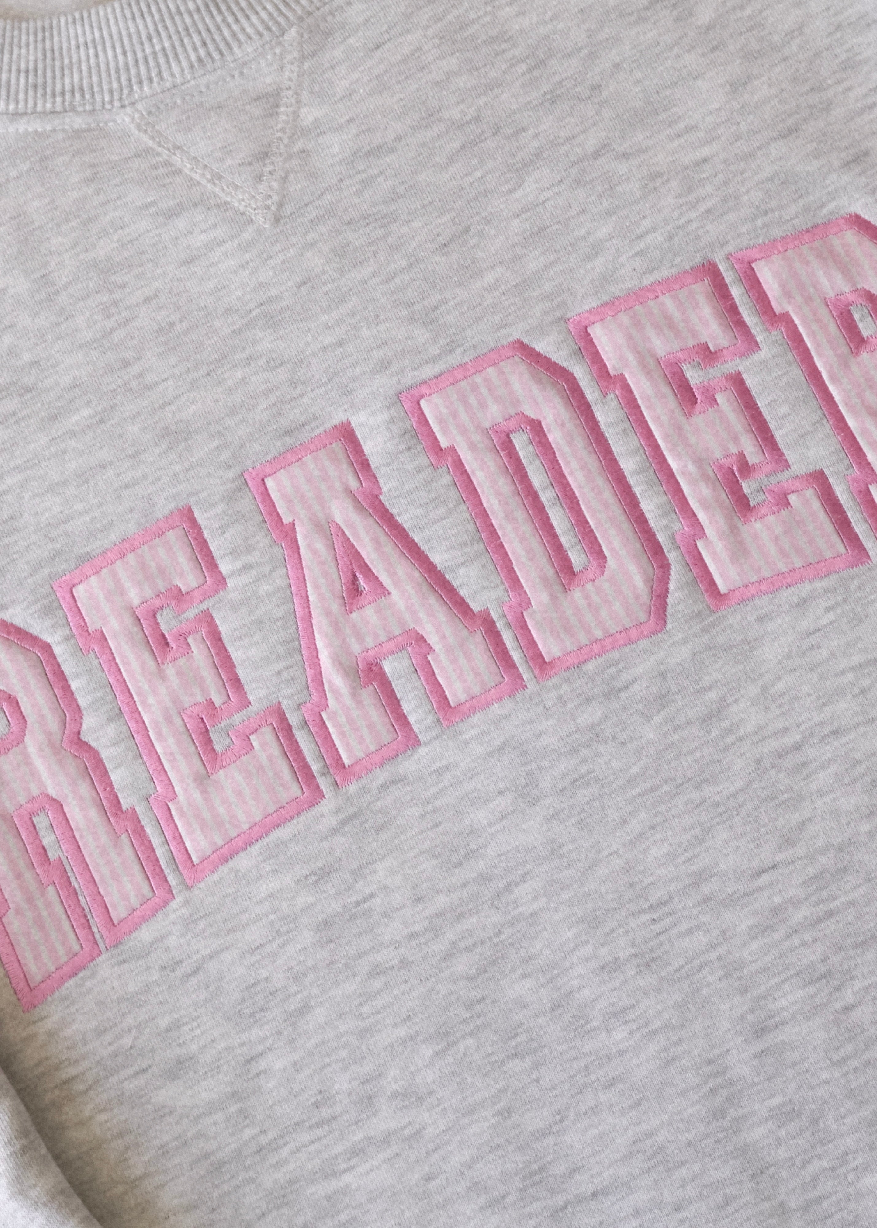 Limited Edition / Stripe Appliqué Reader Jumper