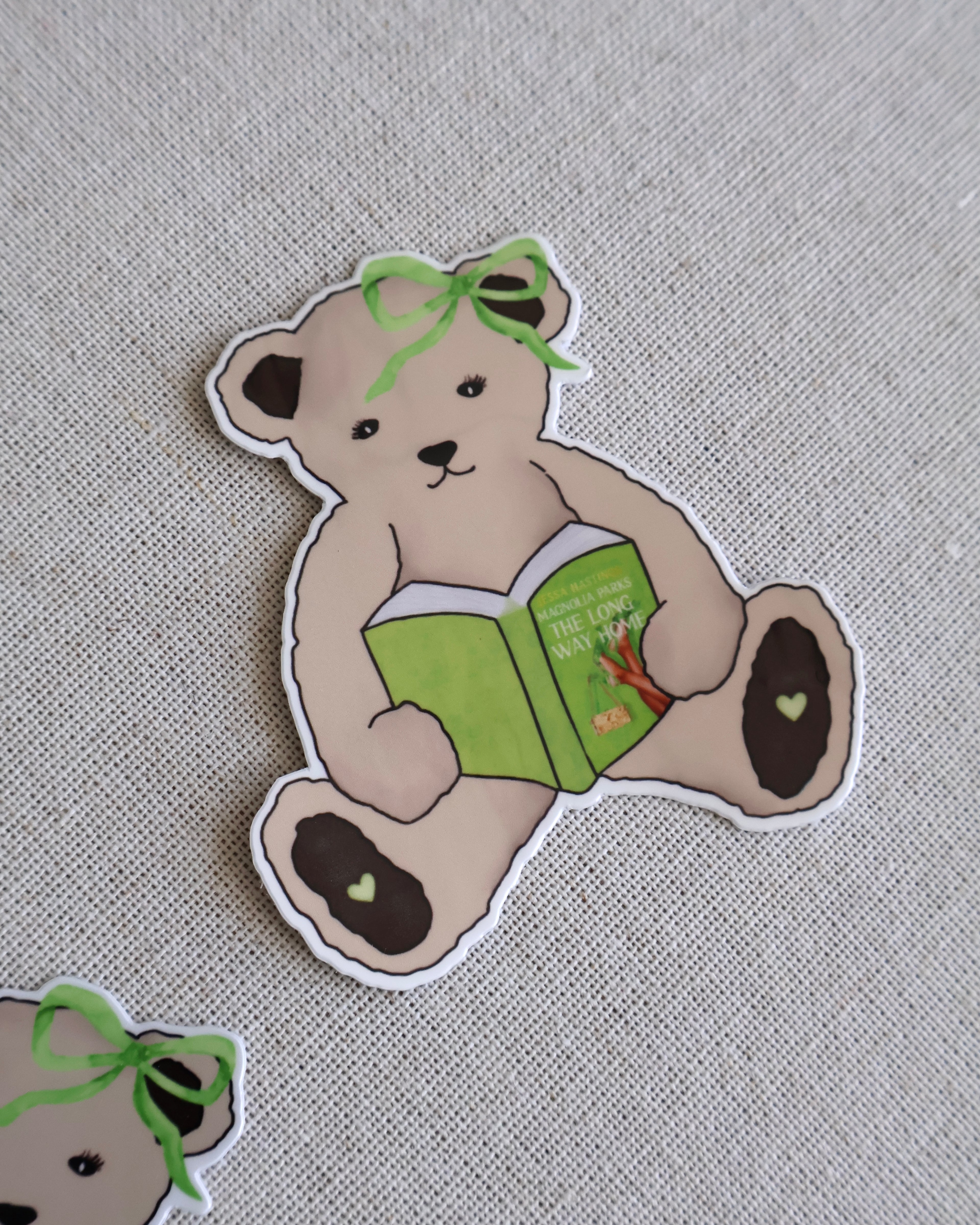 Teddy Long Way Home Sticker