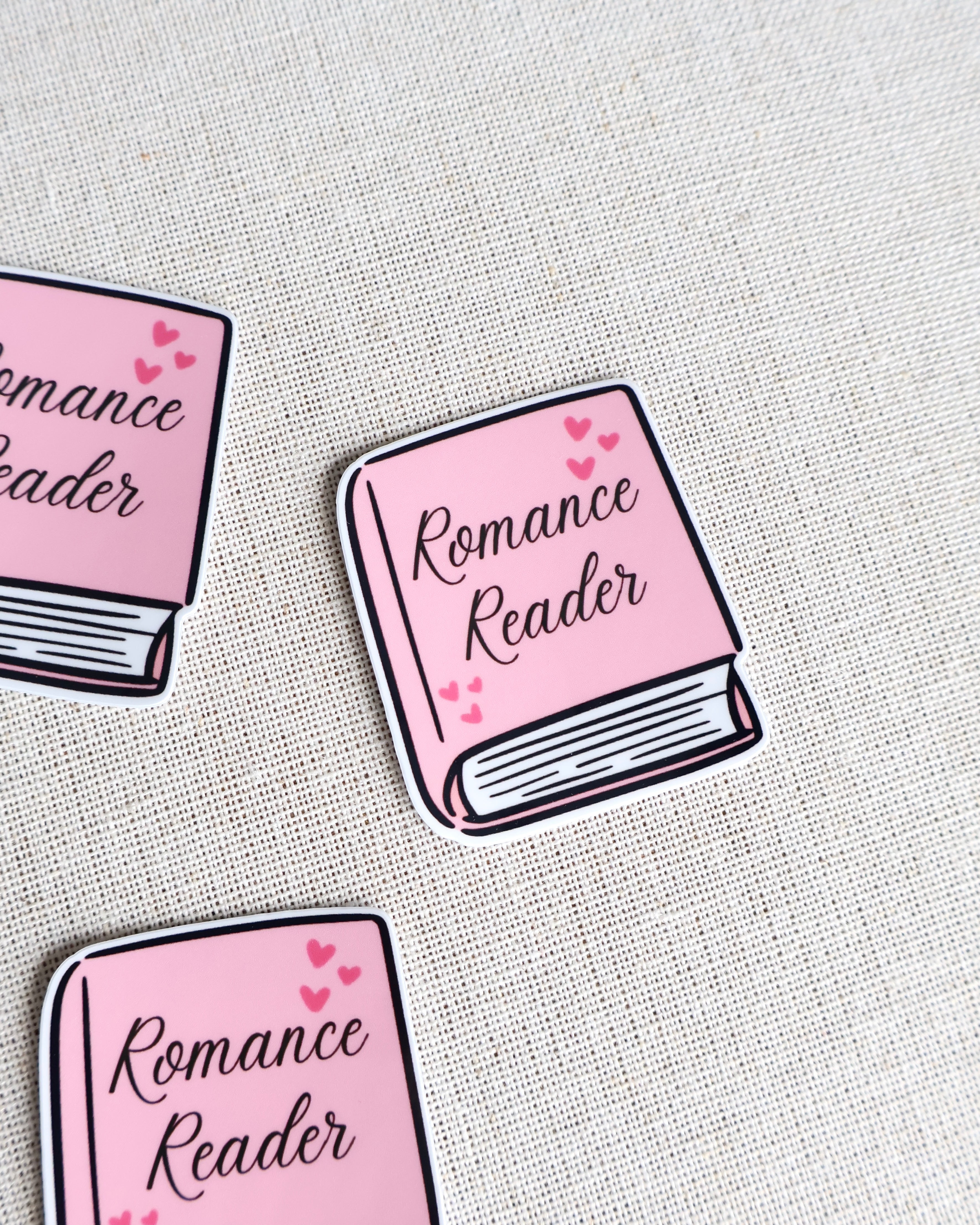 Romance Reader Sticker