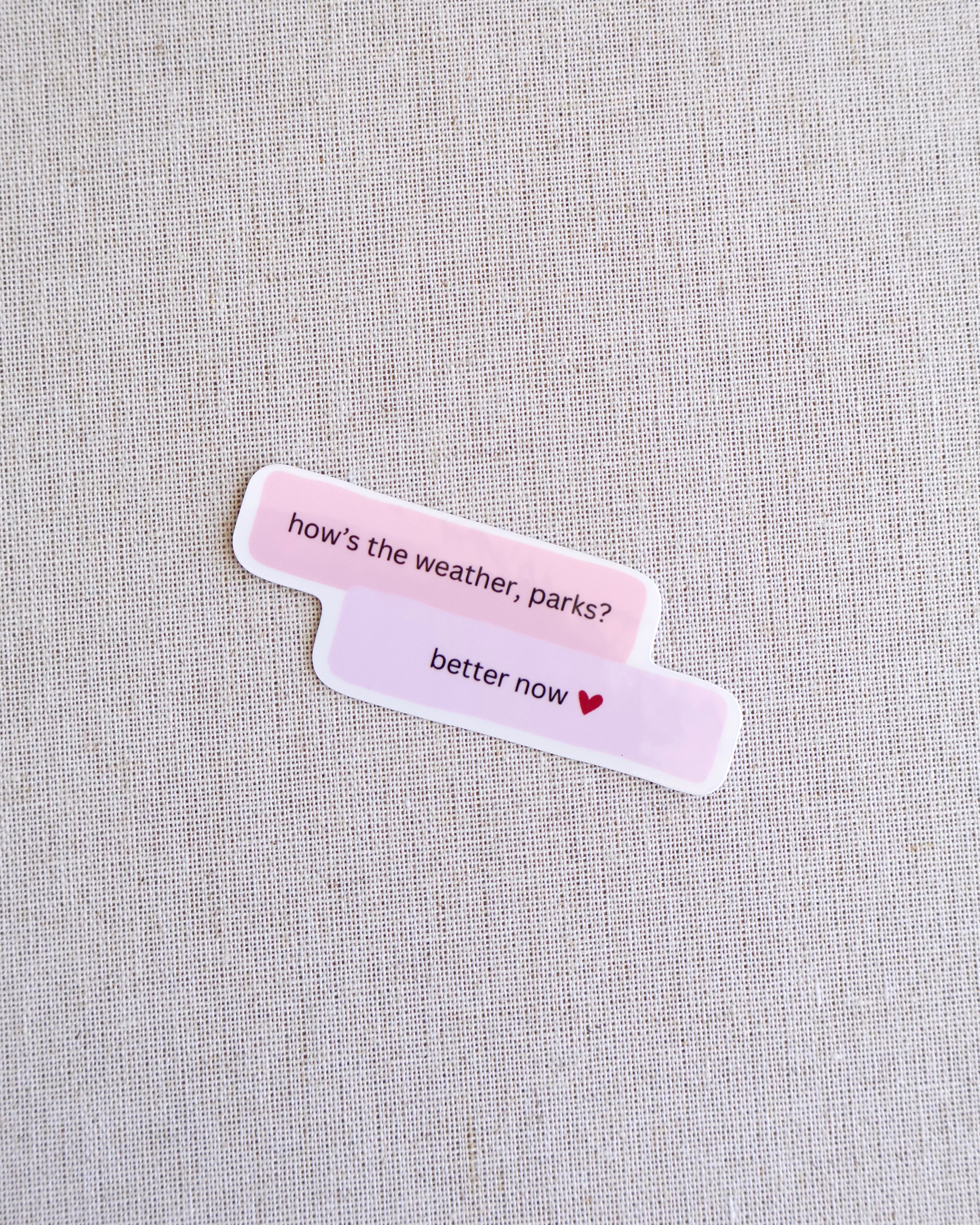 How’s The Weather Sticker