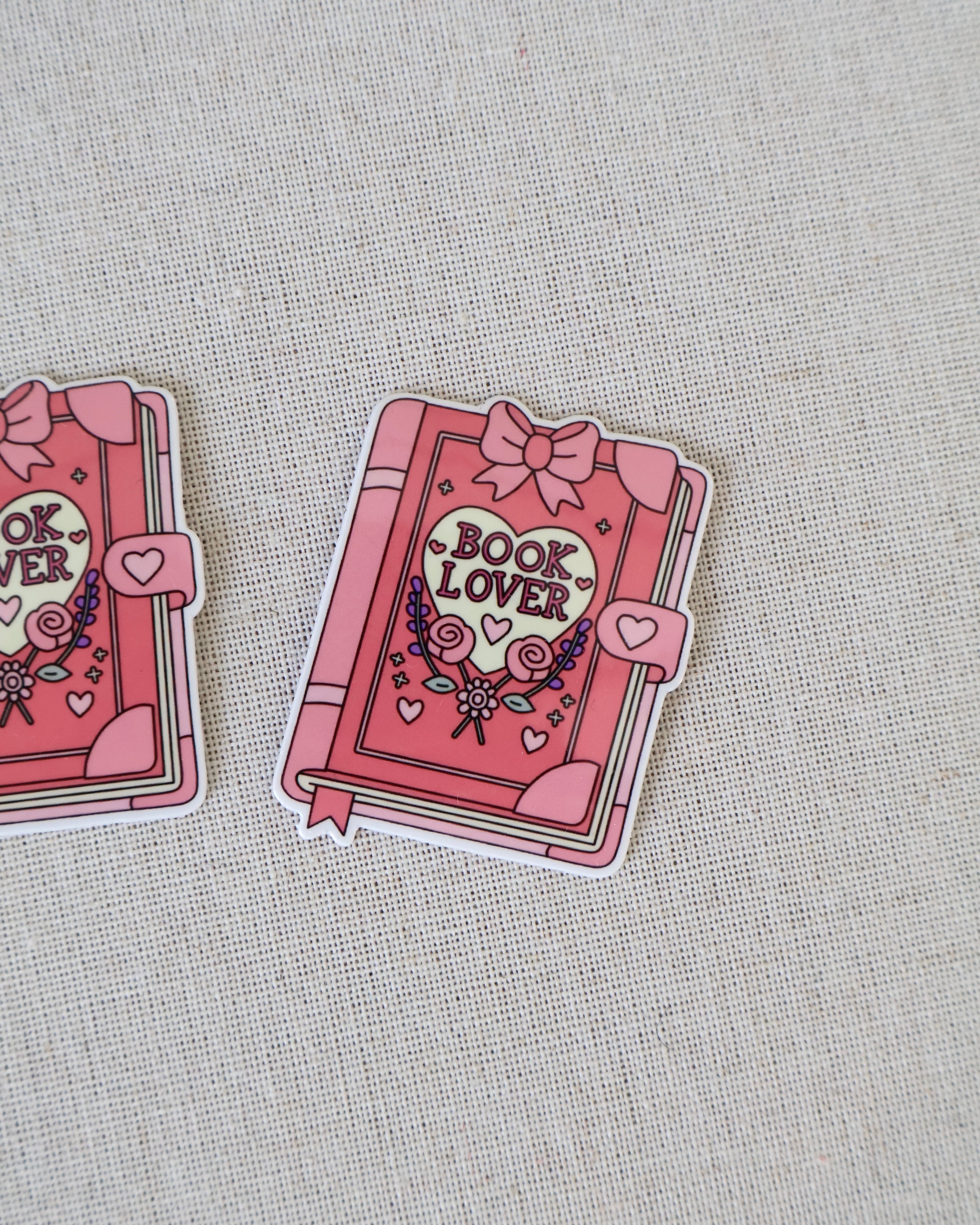 Book Lover Book Sticker