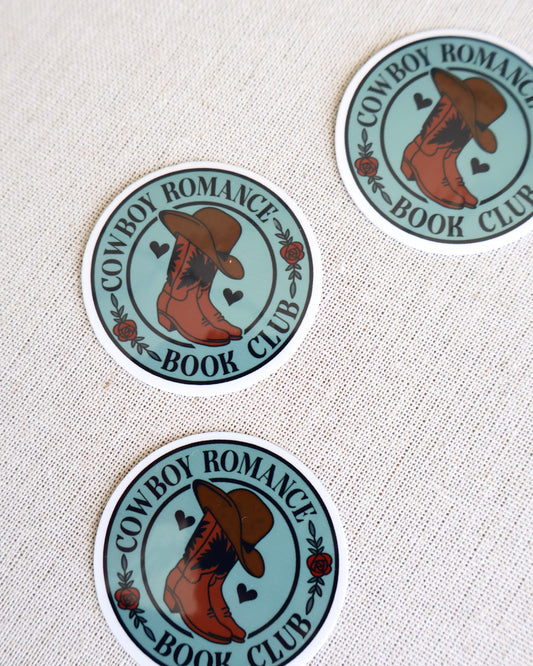 Cowboy Romance Sticker