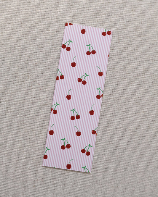 Cherry Stripe Bookmark