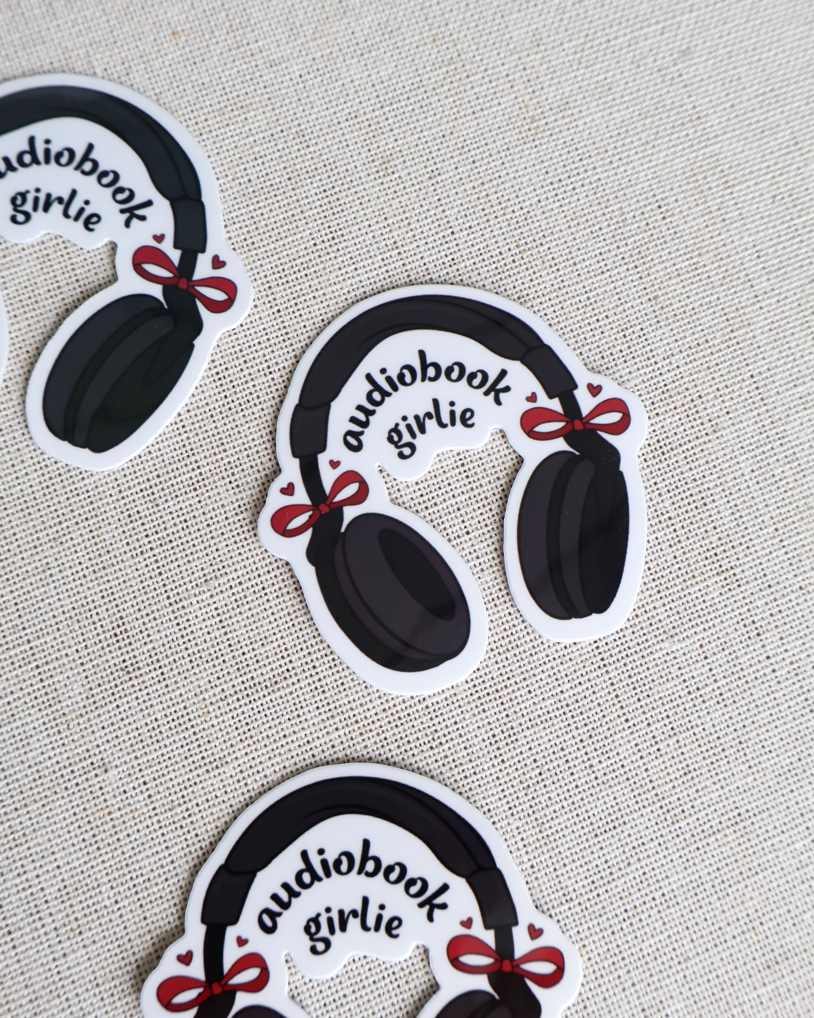 Audiobook Girlie Sticker