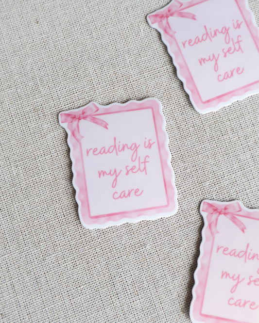 Reading Is My Self Care Sticker