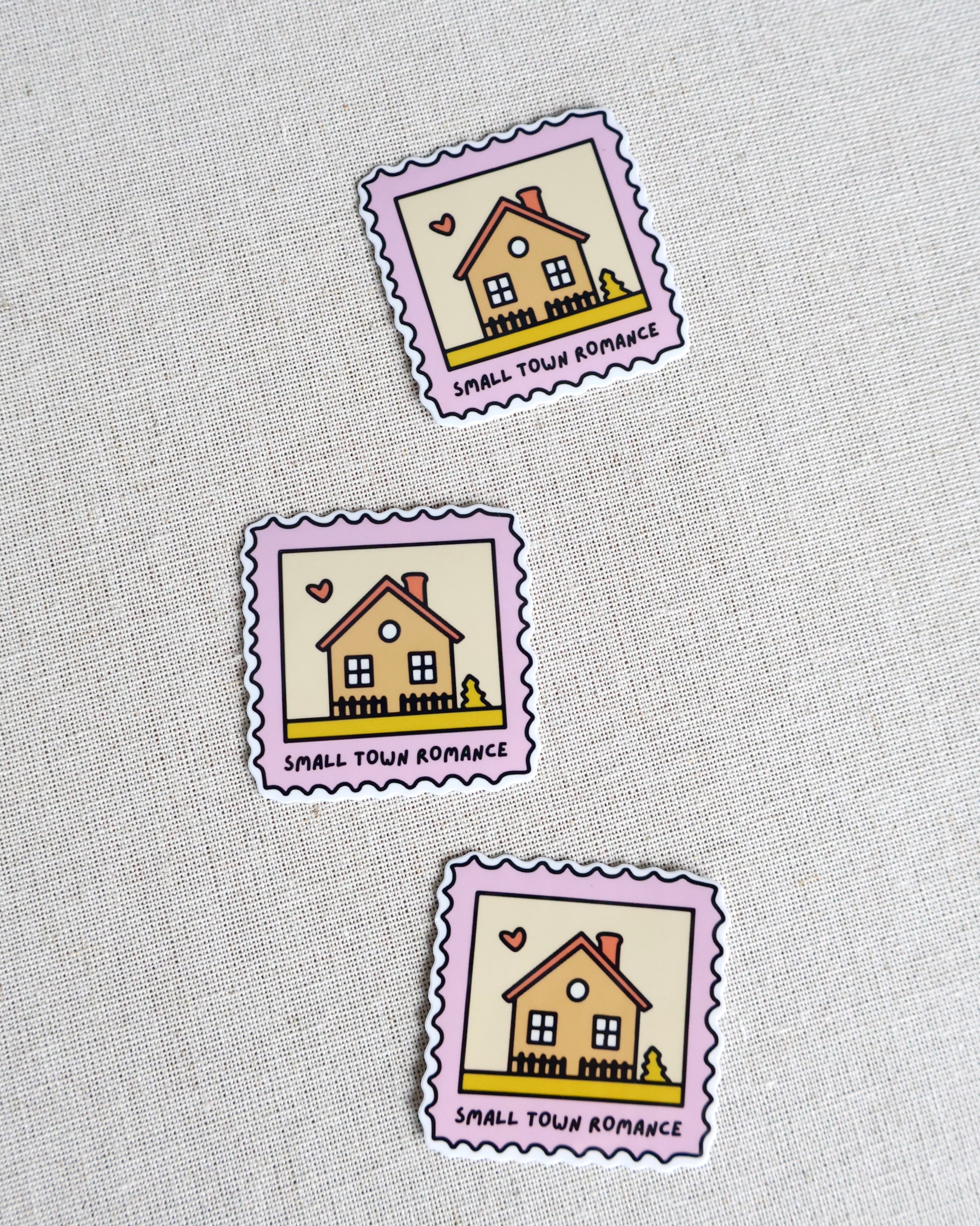 Small Town Romance Sticker