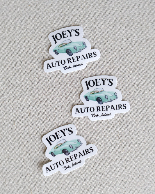 Joey’s Auto Repairs Sticker