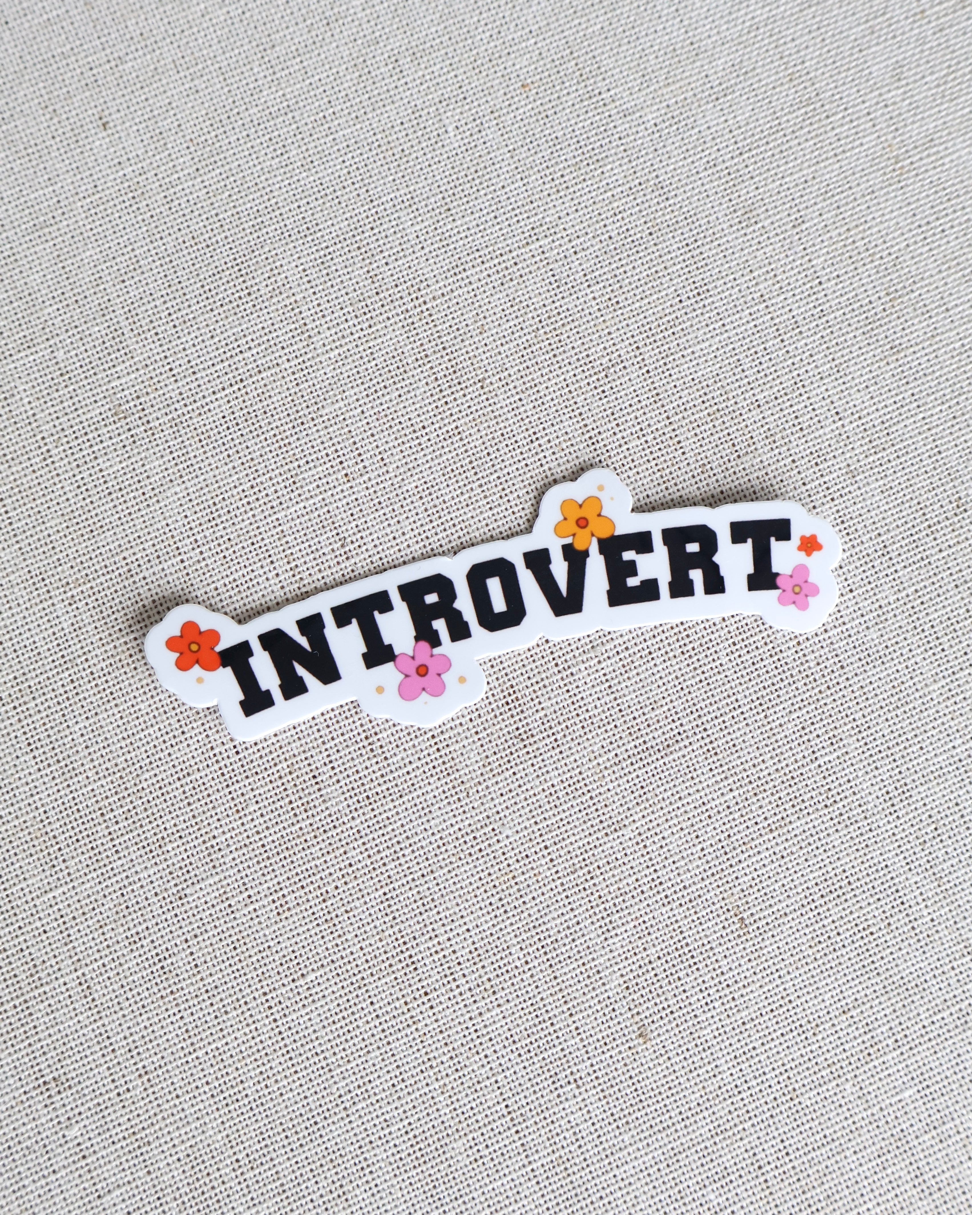 Introvert Sticker