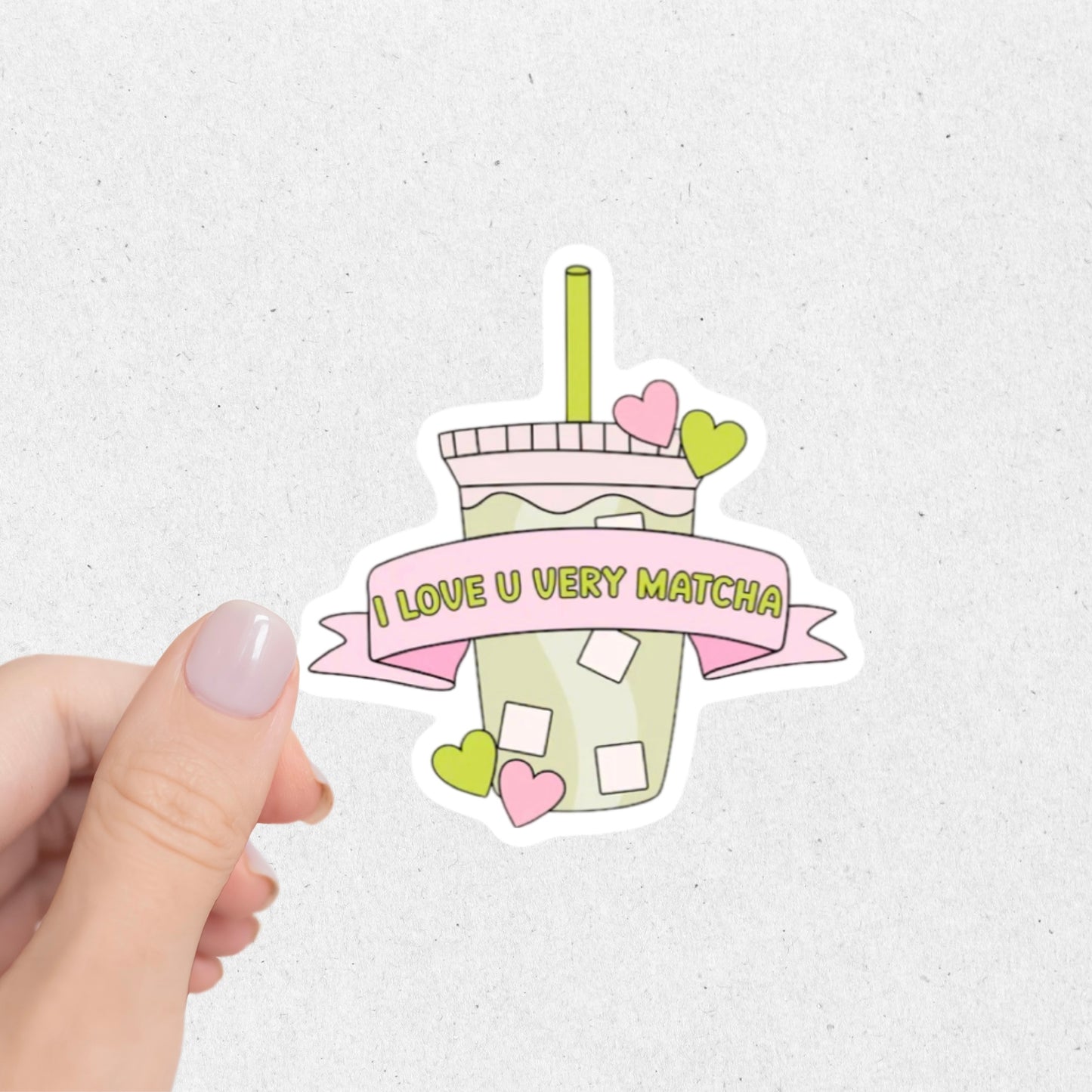 Matcha Sticker