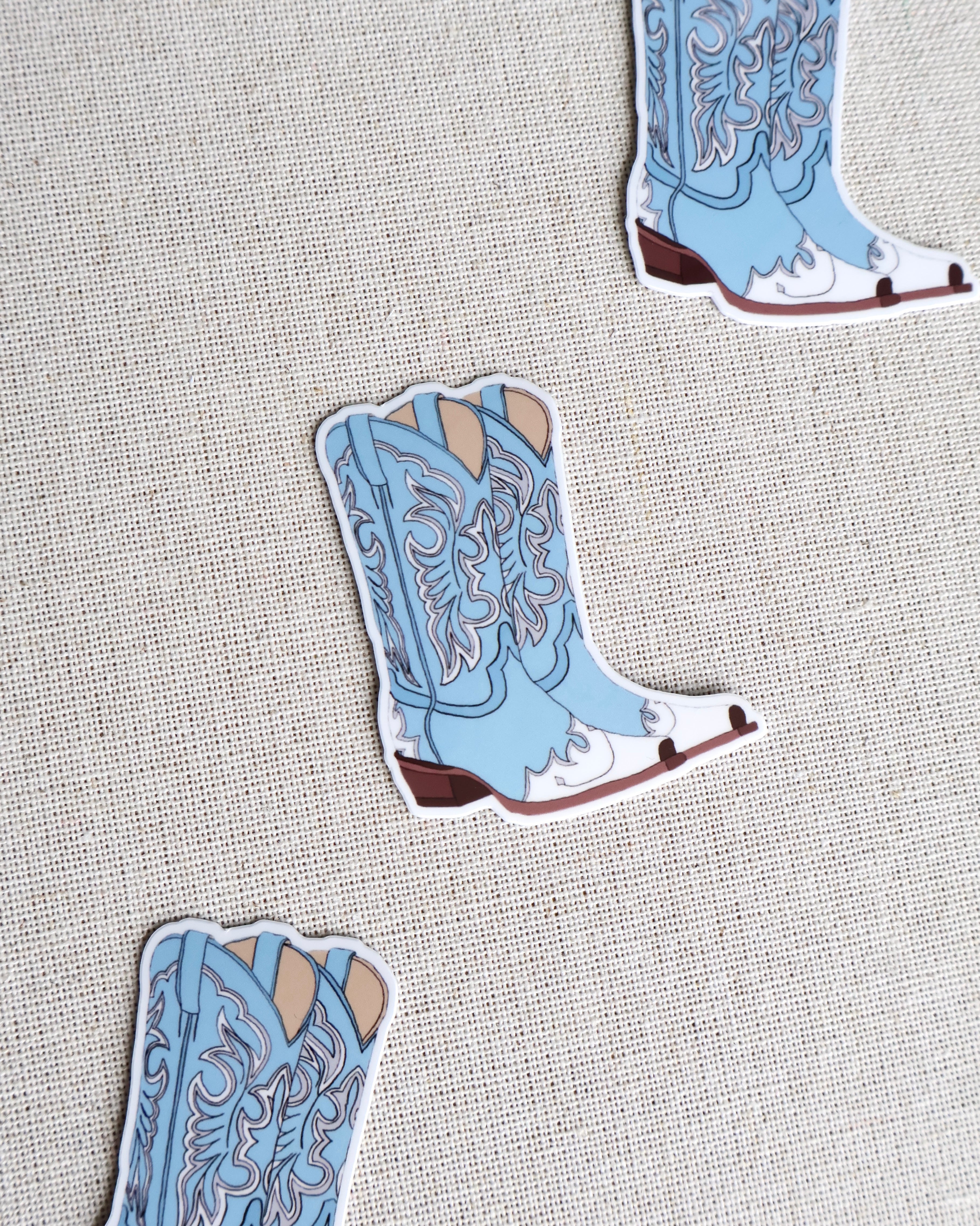 Cowboy Boots Sticker