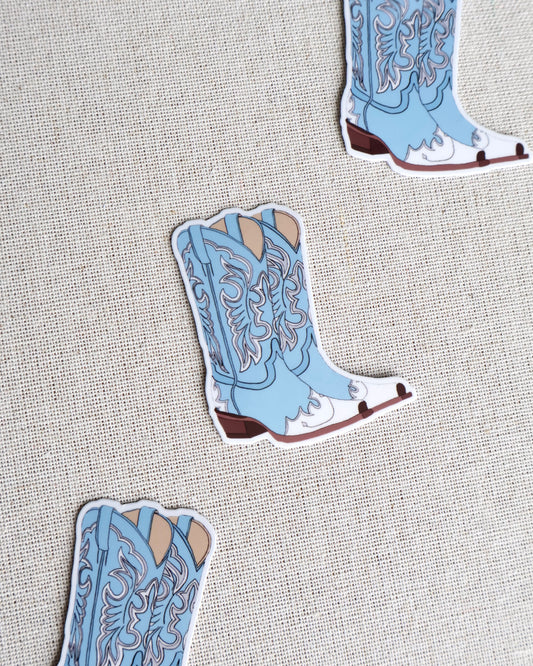 Cowboy Boots Sticker