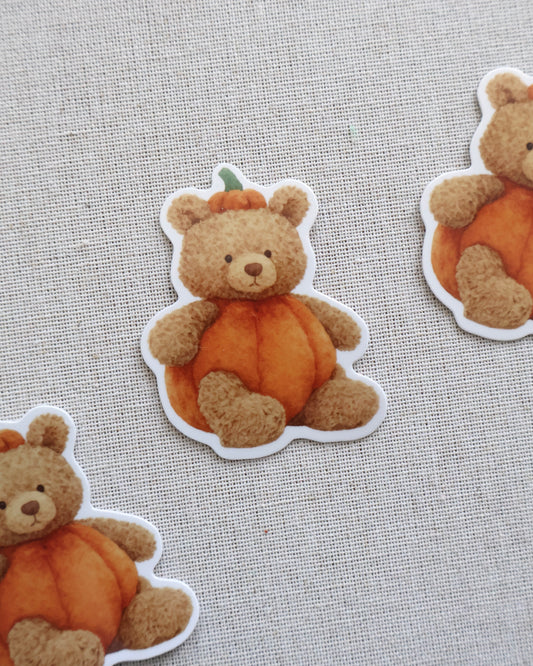 Pumpkin Jellycat Sticker
