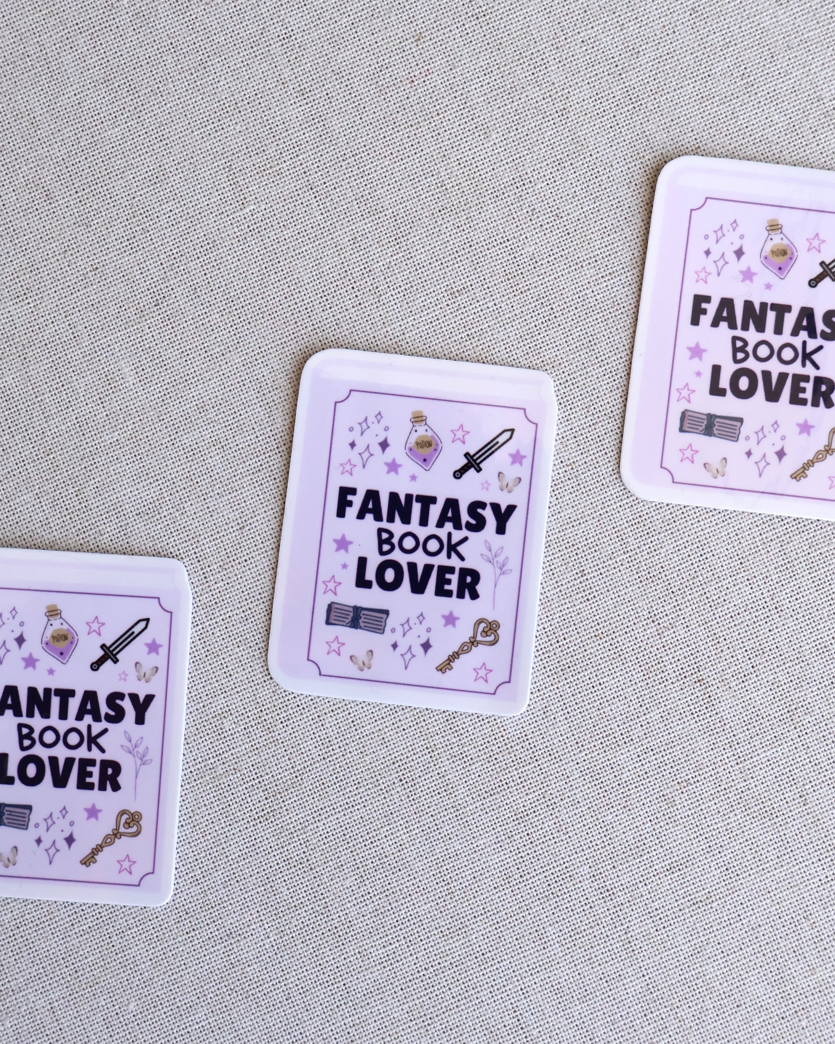 Fantasy Book Lover Sticker