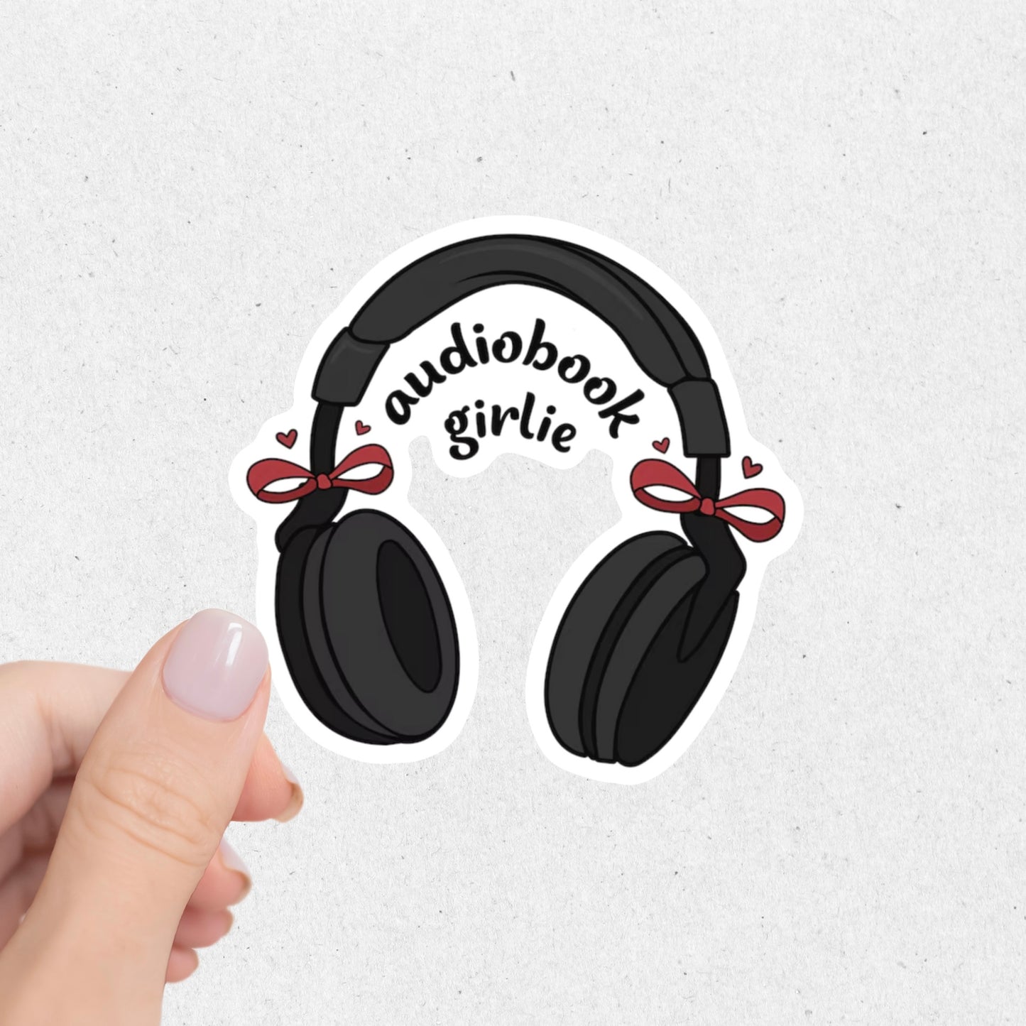 Audiobook Girlie Sticker