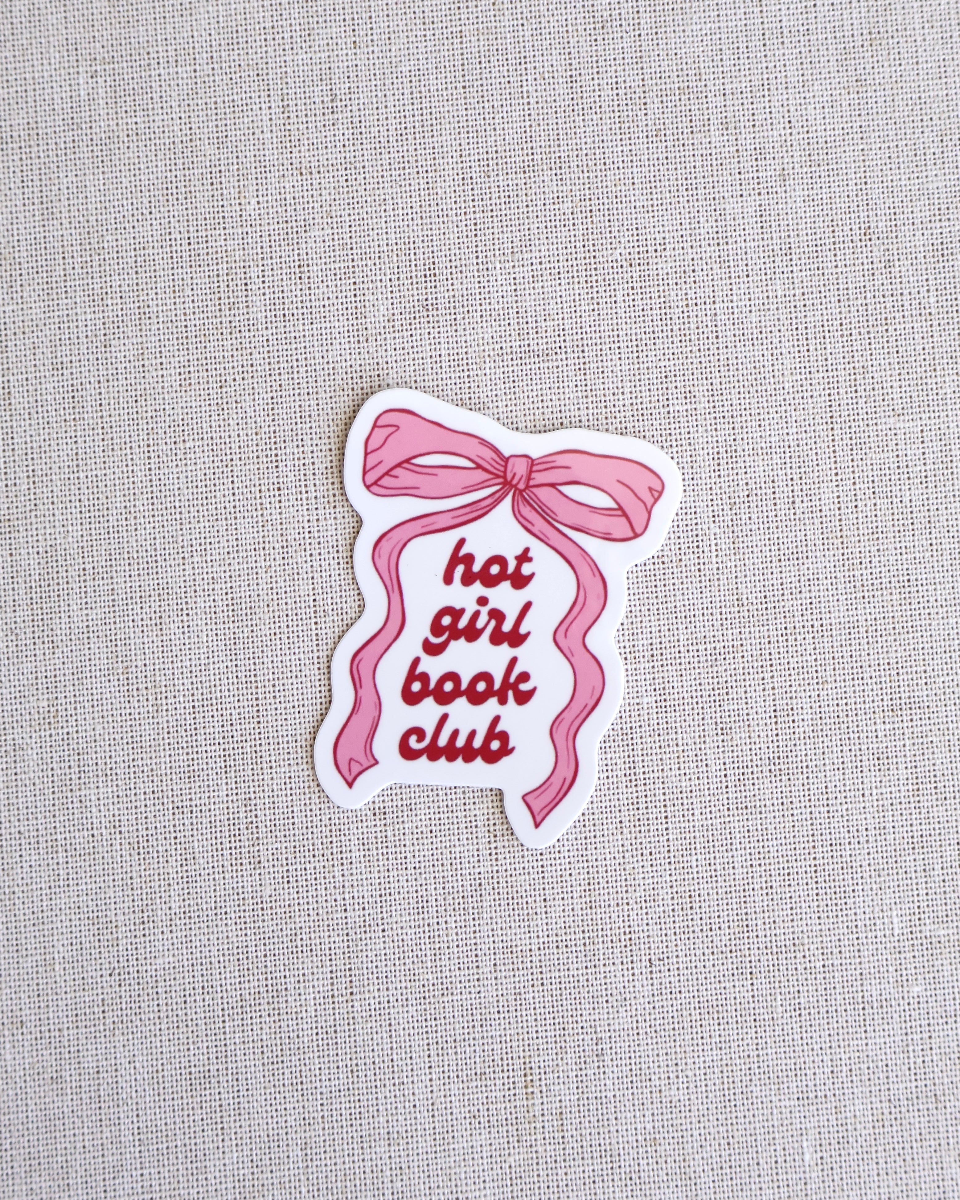 Hot Girls Book Club Sticker