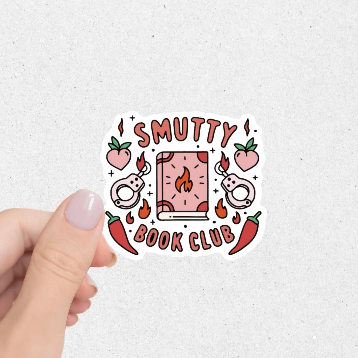 Smutty Book Club Sticker