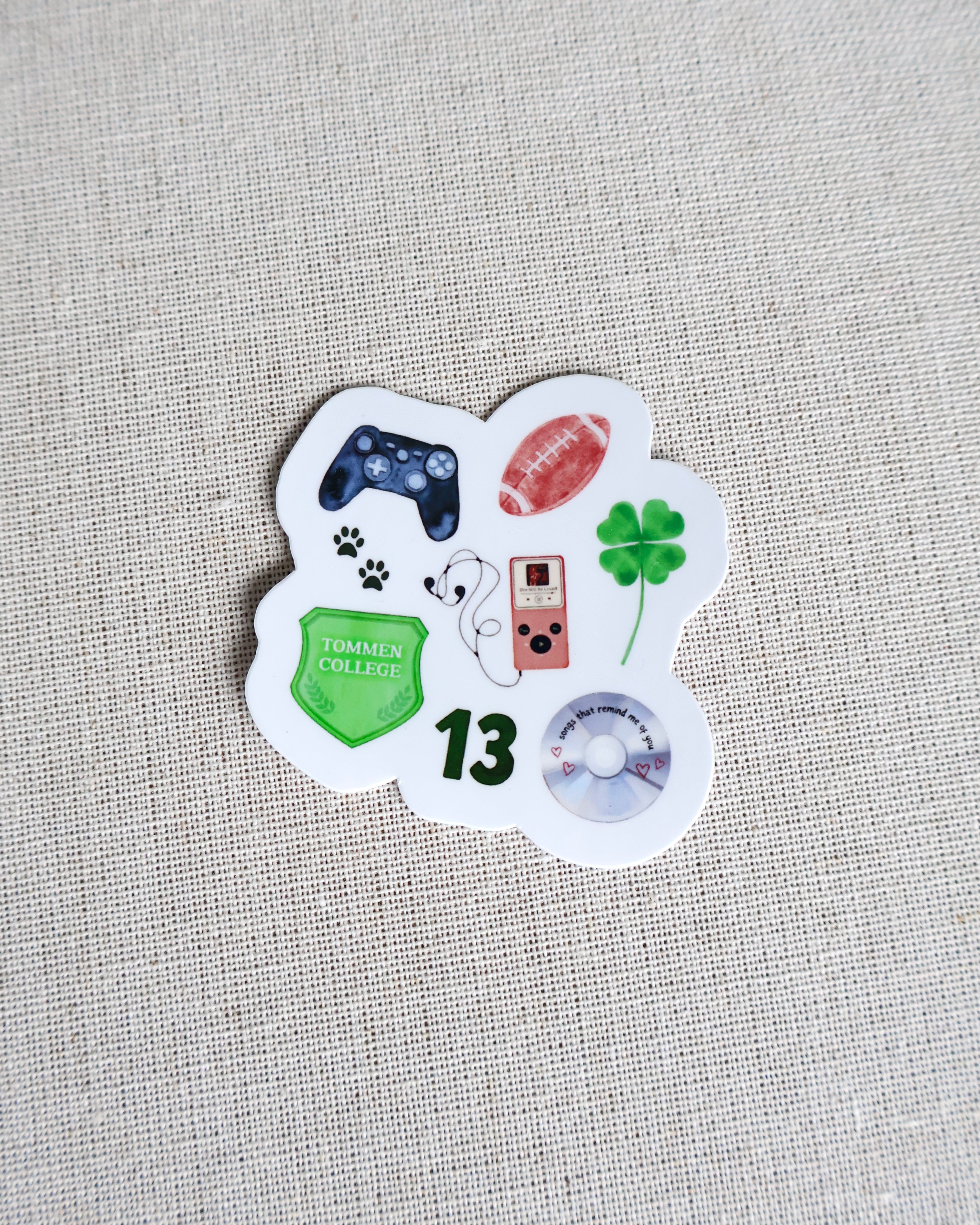 13 Sticker