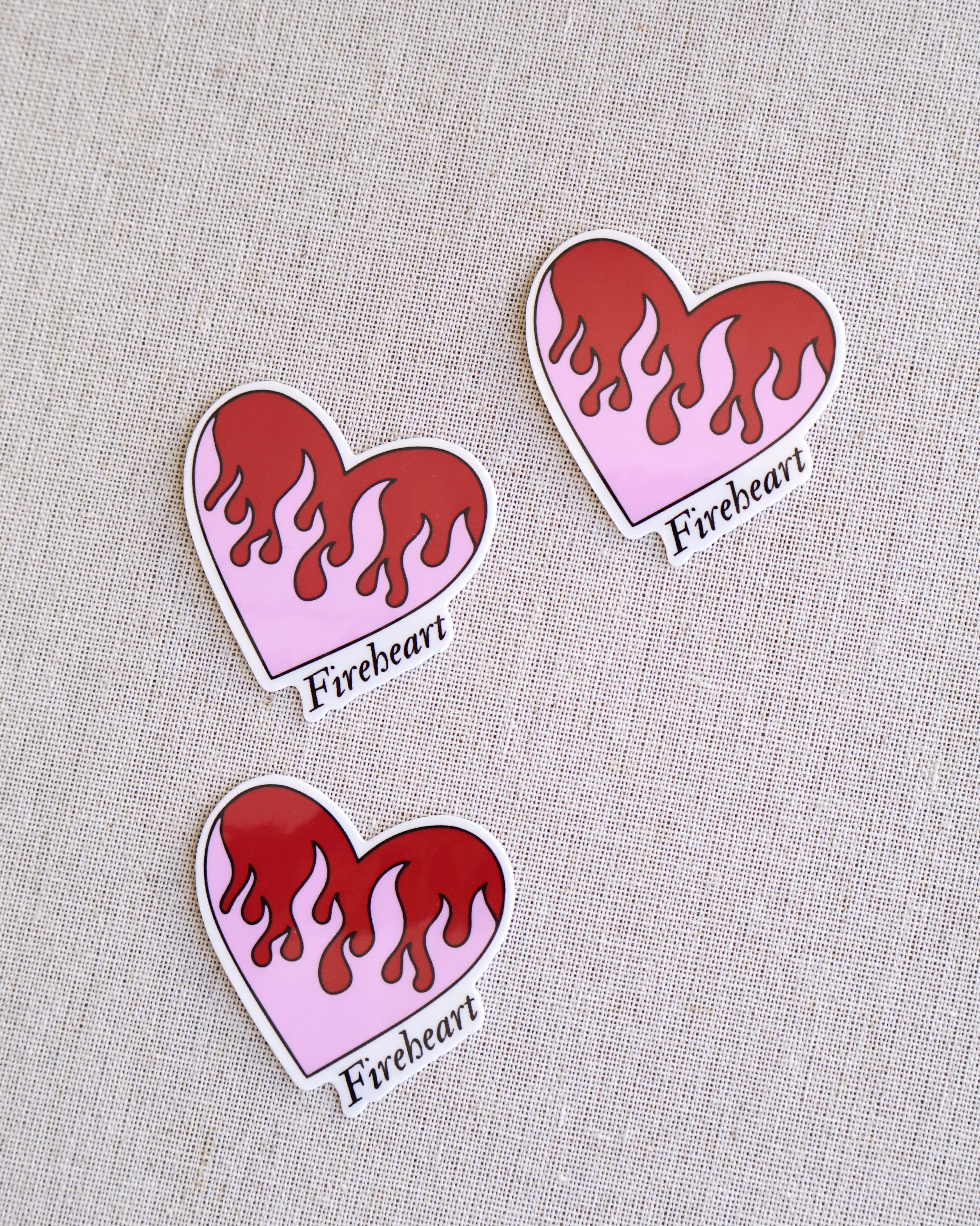 Fireheart Sticker