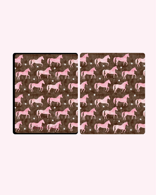 Cowgirl Horses Kindle Case