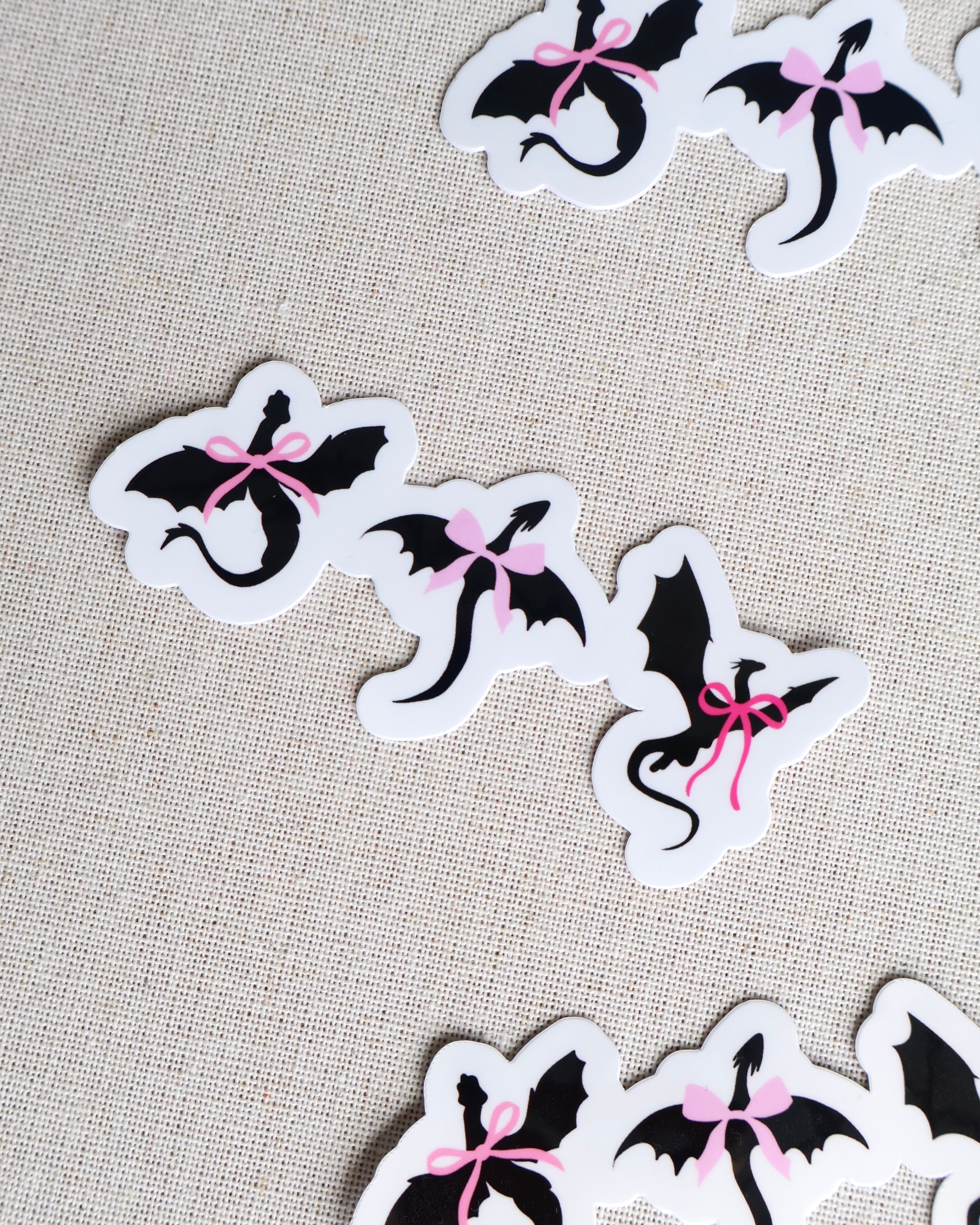 Dragon Bows Sticker
