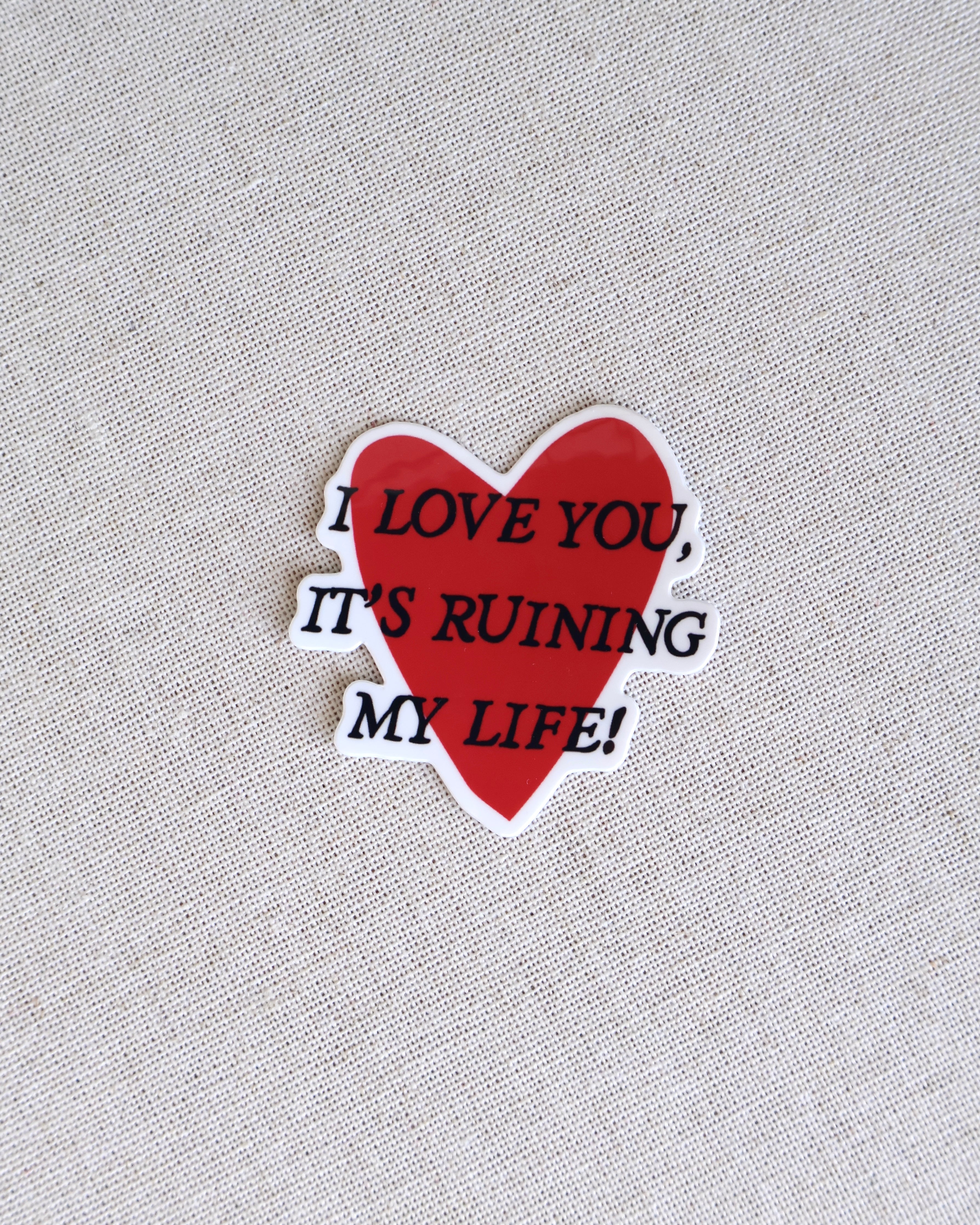 I Love You Sticker