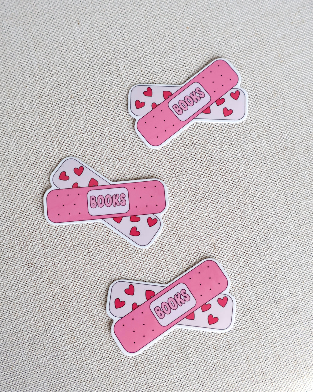 Books Band-Aid Sticker