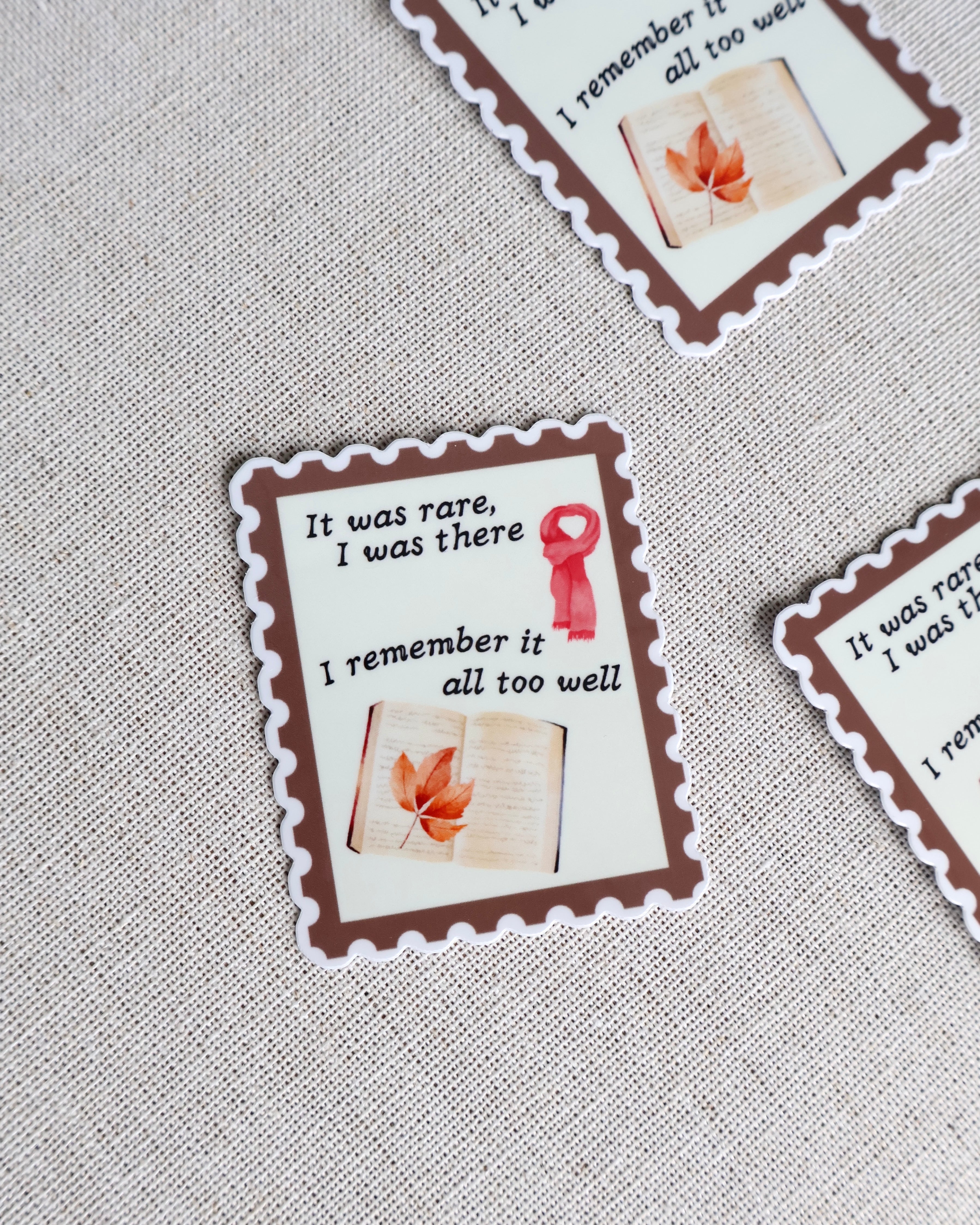 All Too Well Stamp Sticker