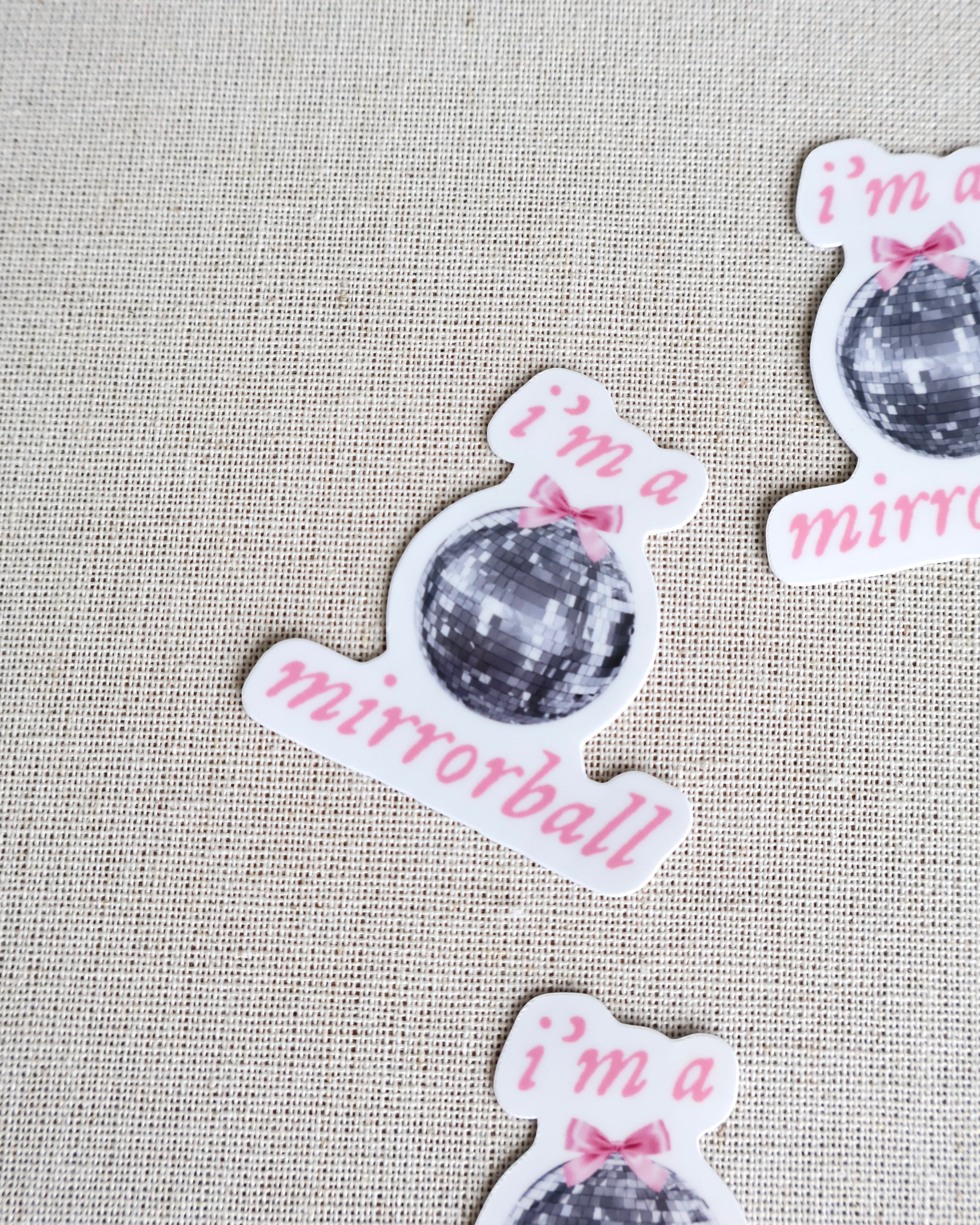 Mirrorball Sticker