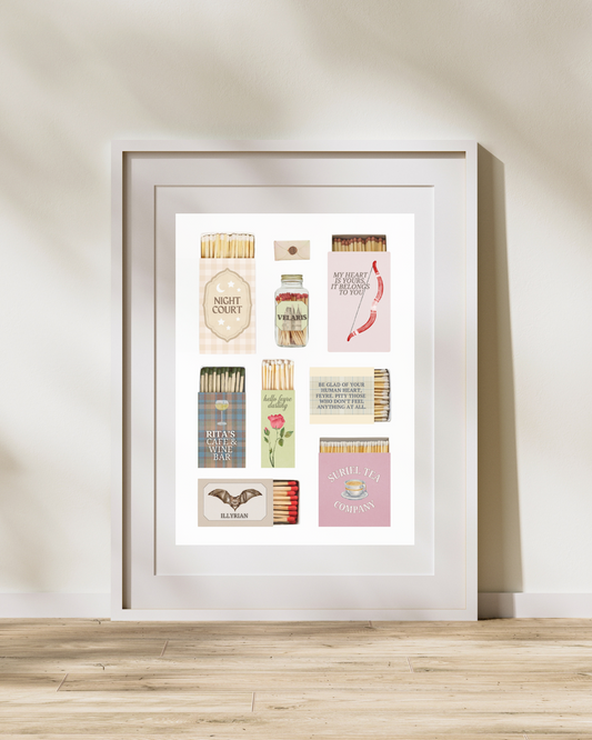Acotar Matchbox Print