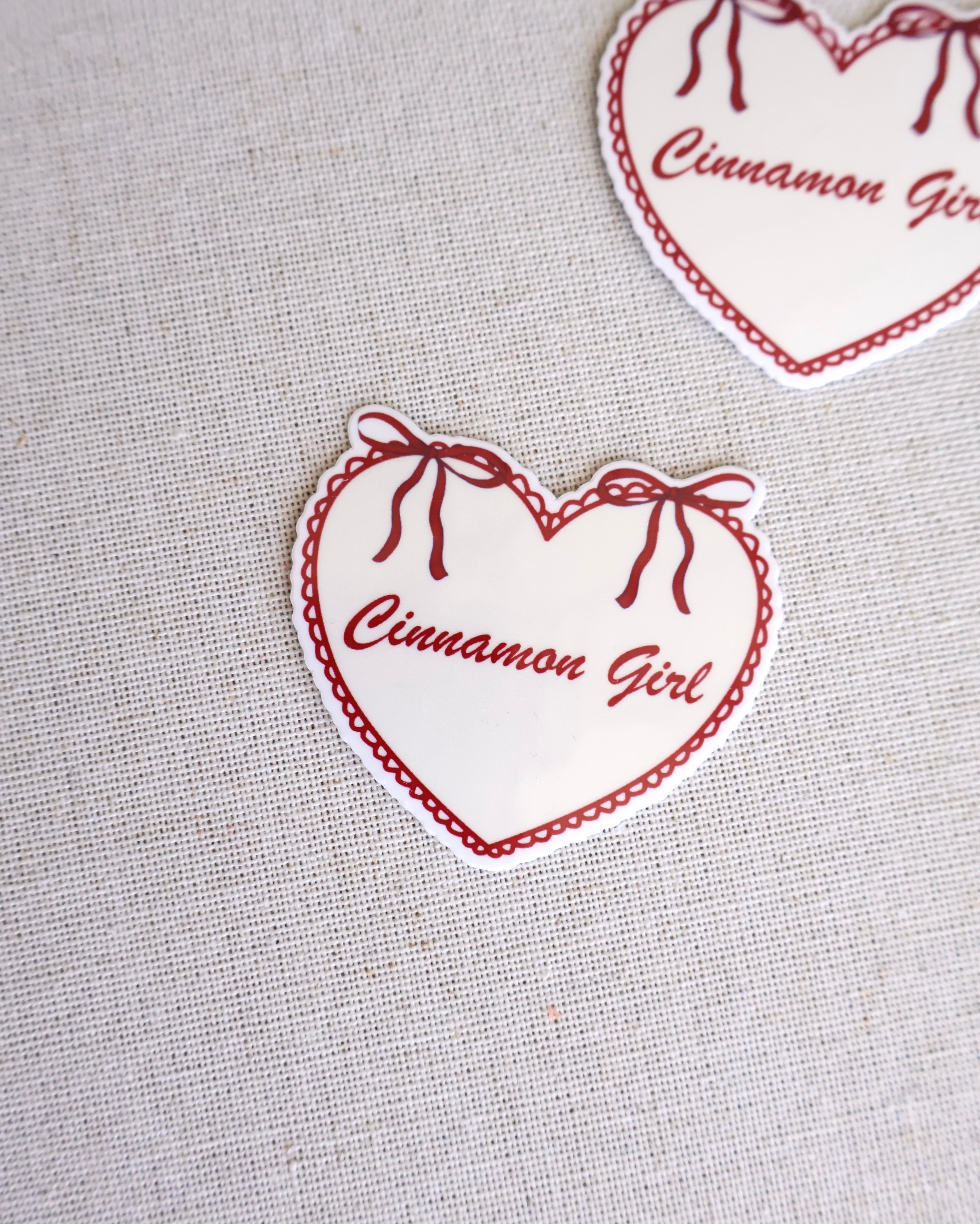 Cinnamon Girl Sticker