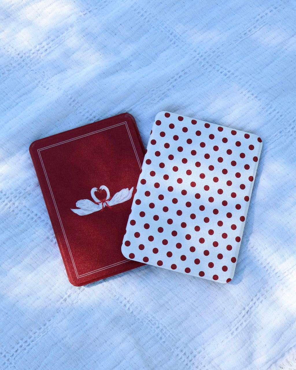 Red & White Polka Dot Kindle Case