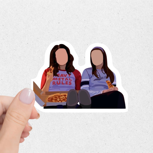 Lorelai And Rory Sticker