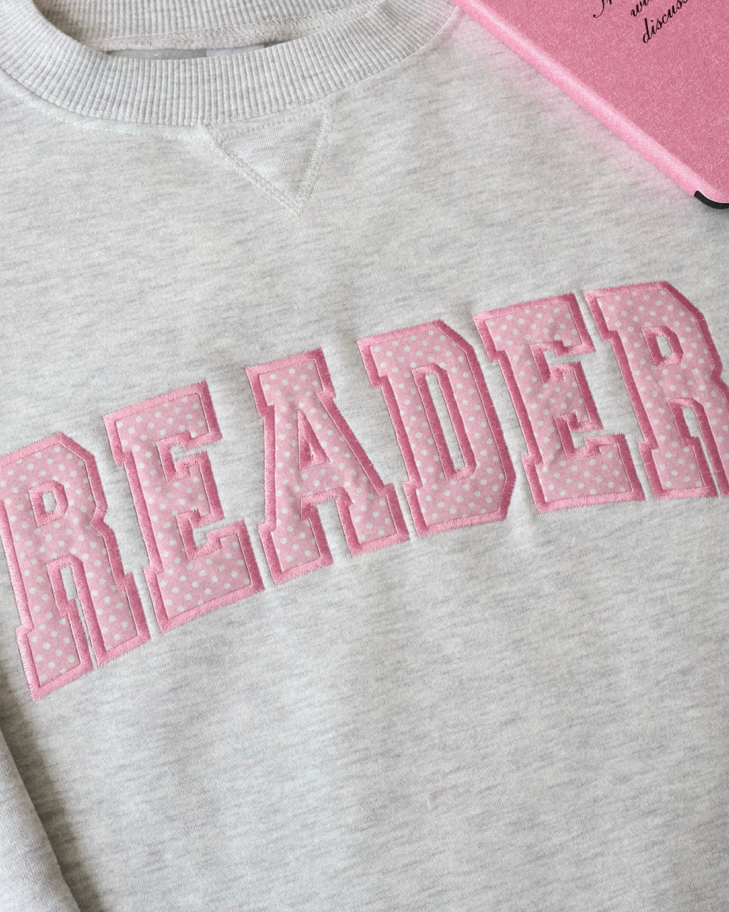 Limited Edition / Polka Appliqué Reader Jumper
