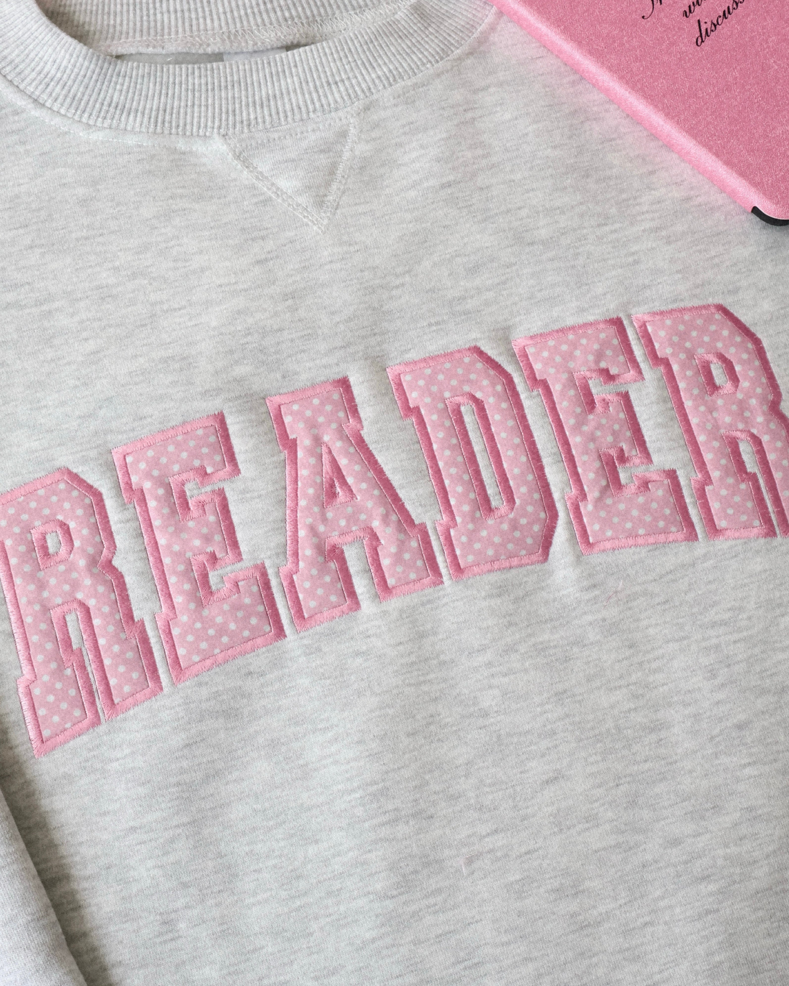 Limited Edition / Polka Appliqué Reader Jumper
