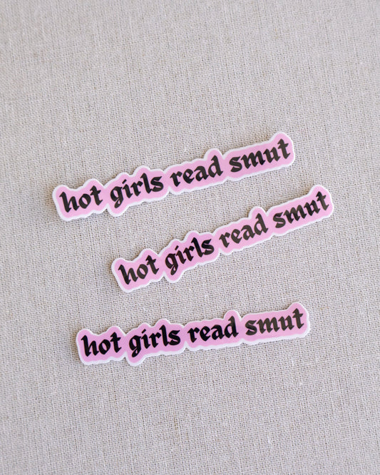 Hot Girls Read Smut Sticker