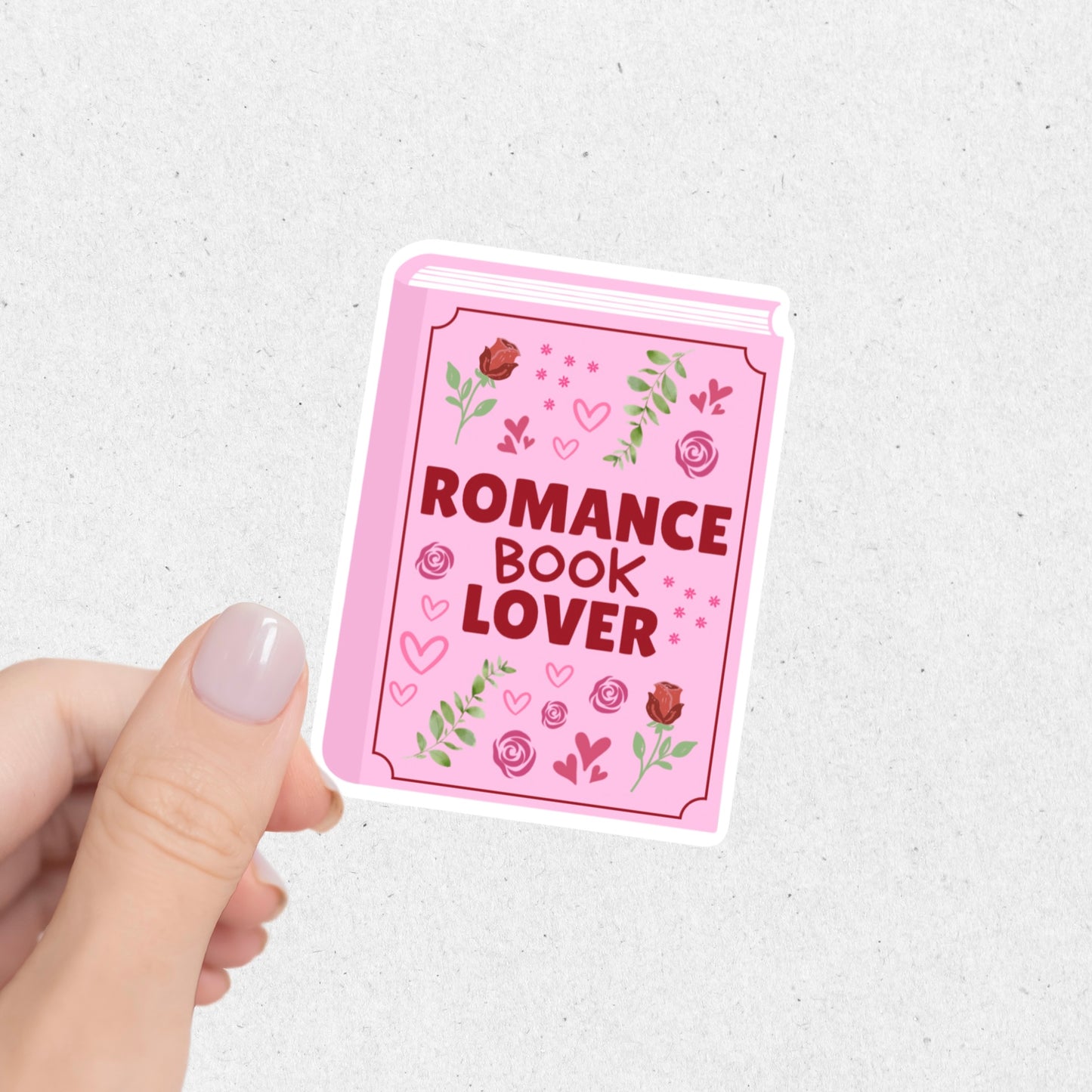 Romance Book Lover Sticker