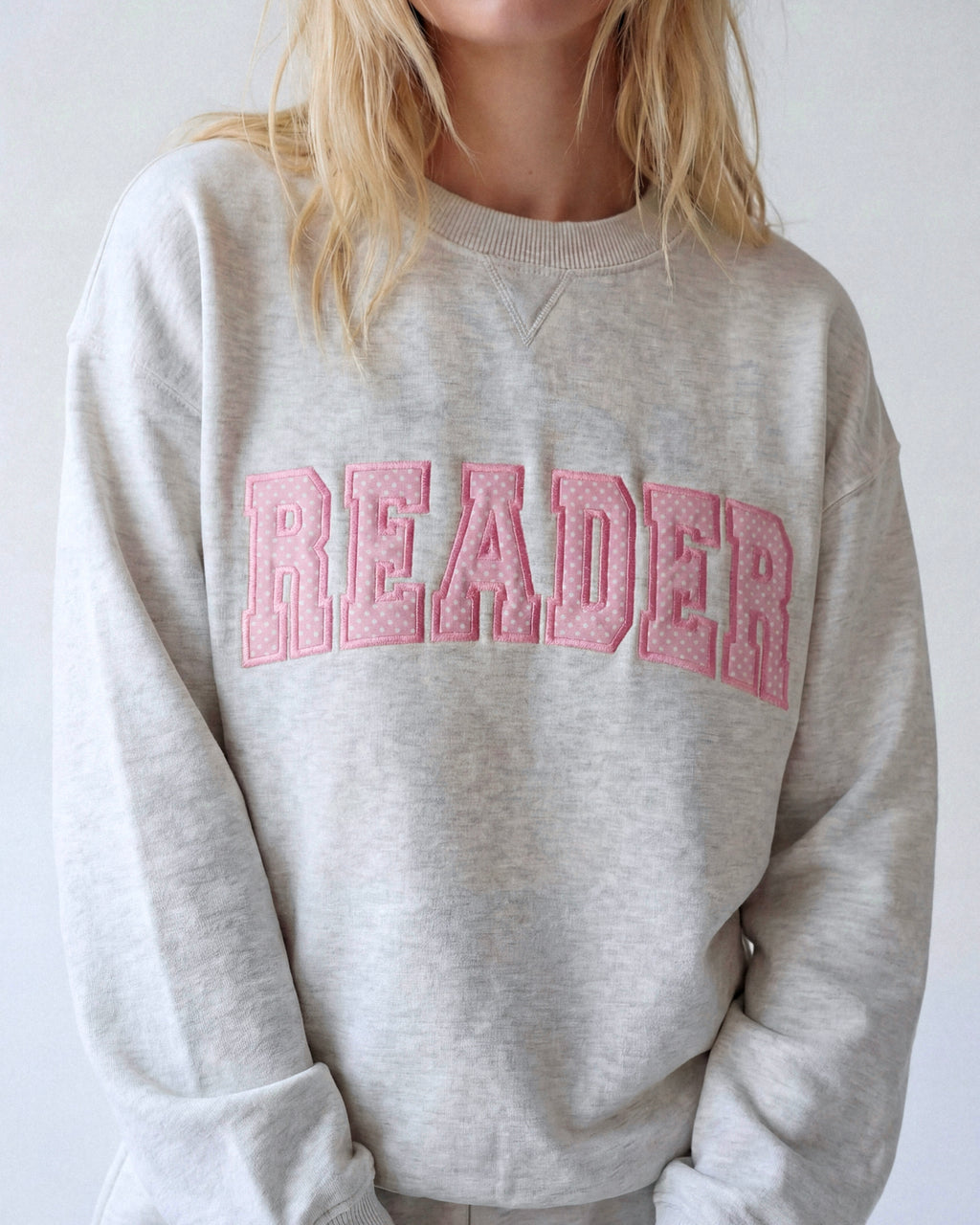 Limited Edition / Polka Appliqué Reader Jumper