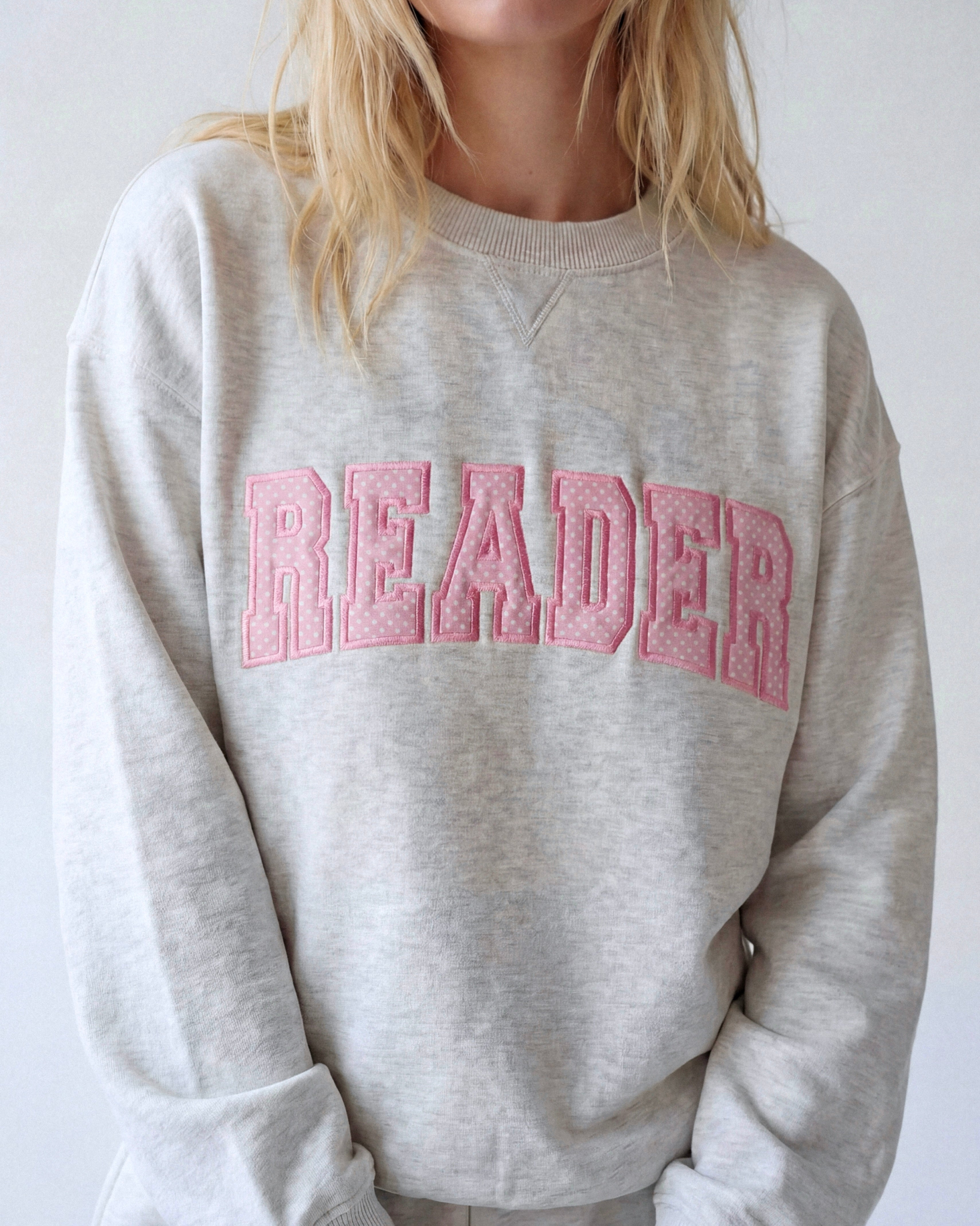 Limited Edition / Polka Appliqué Reader Jumper