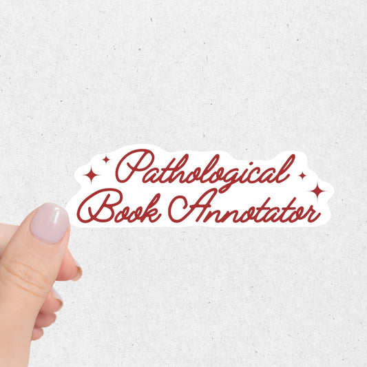 Pathological Book Annotator ￼Sticker