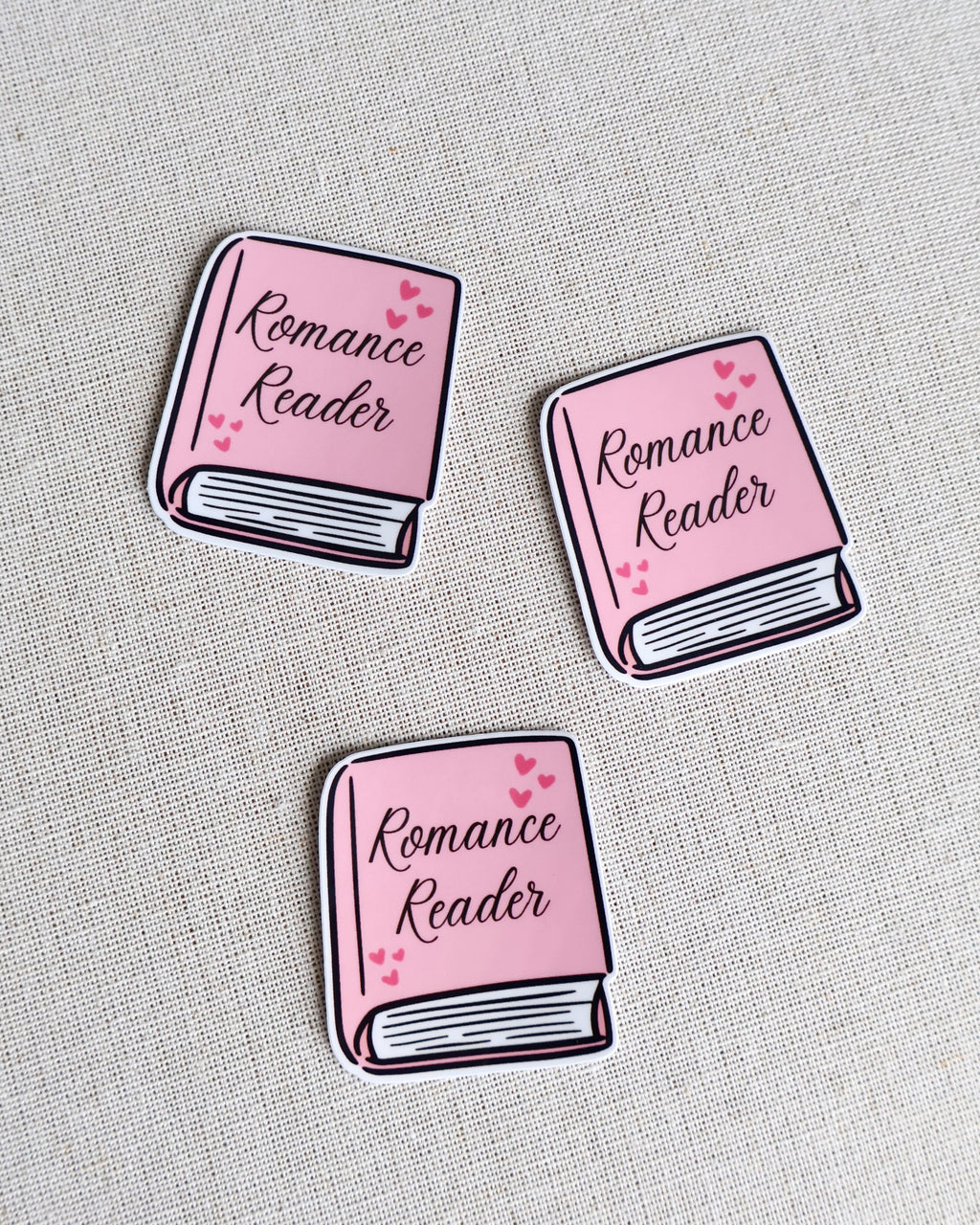 Romance Reader Sticker