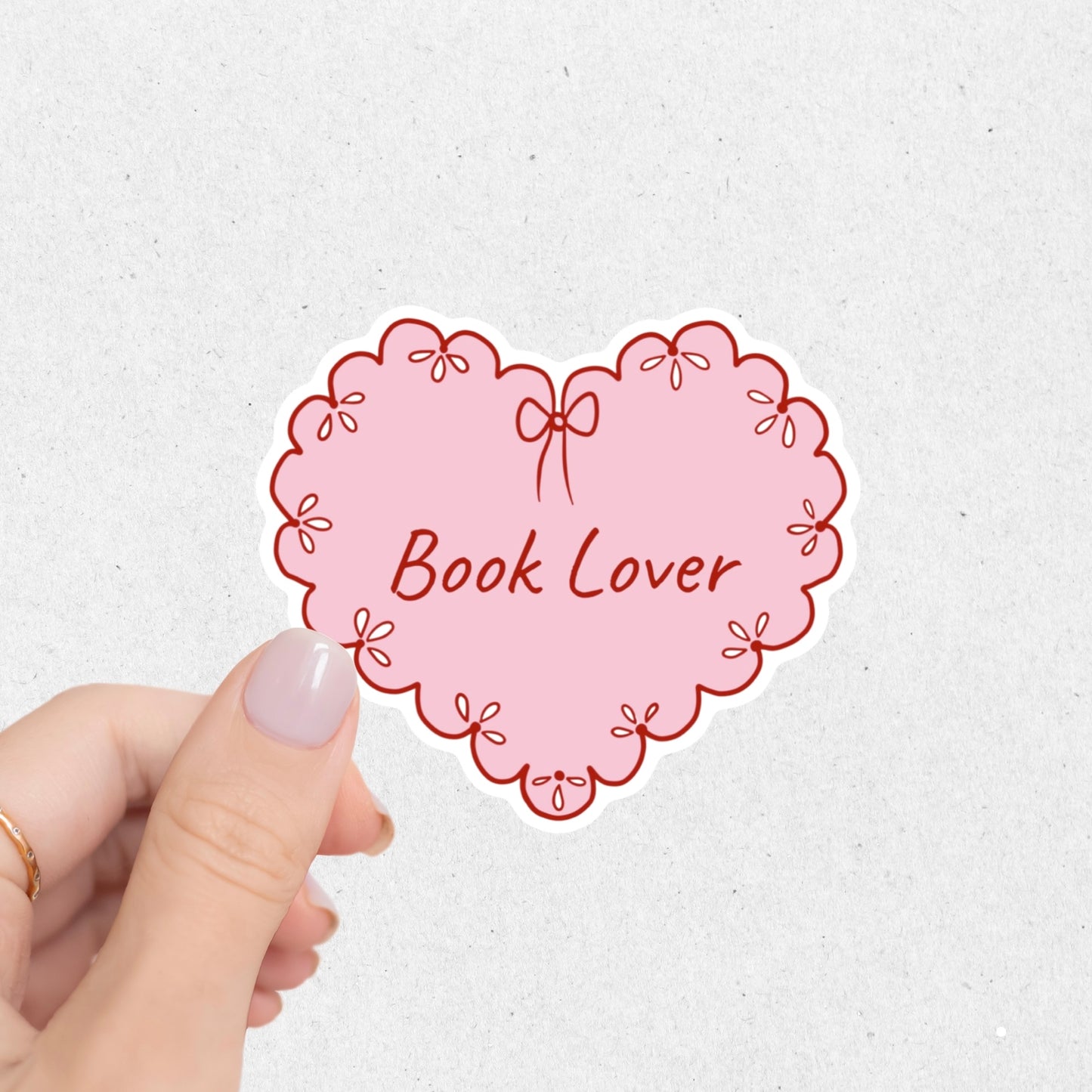 Book Lover Sticker