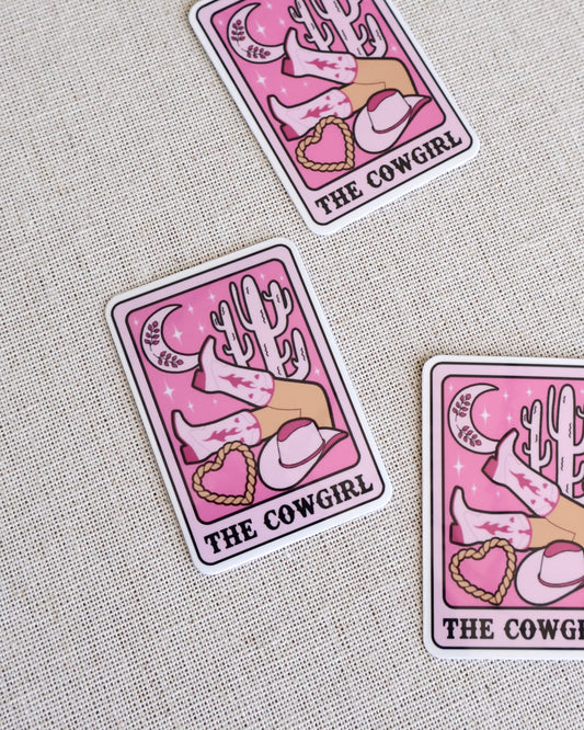 The Cowgirl Sticker