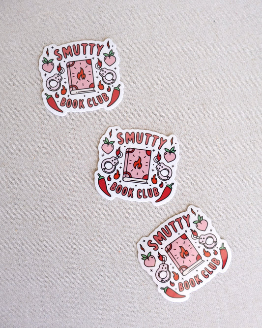 Smutty Book Club Sticker