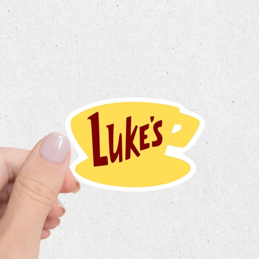 Lukes Diner Sticker