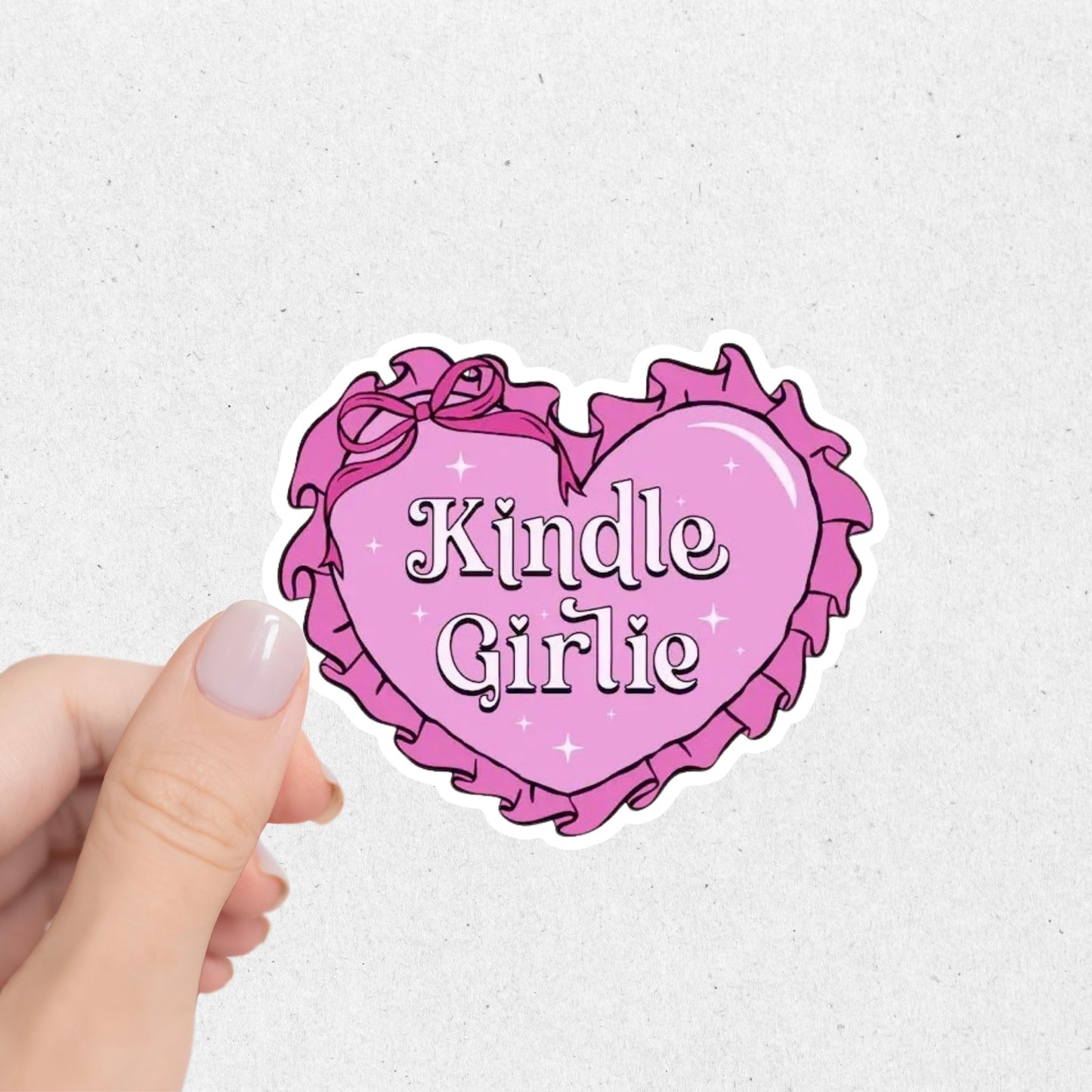 Kindle Girlie Sticker